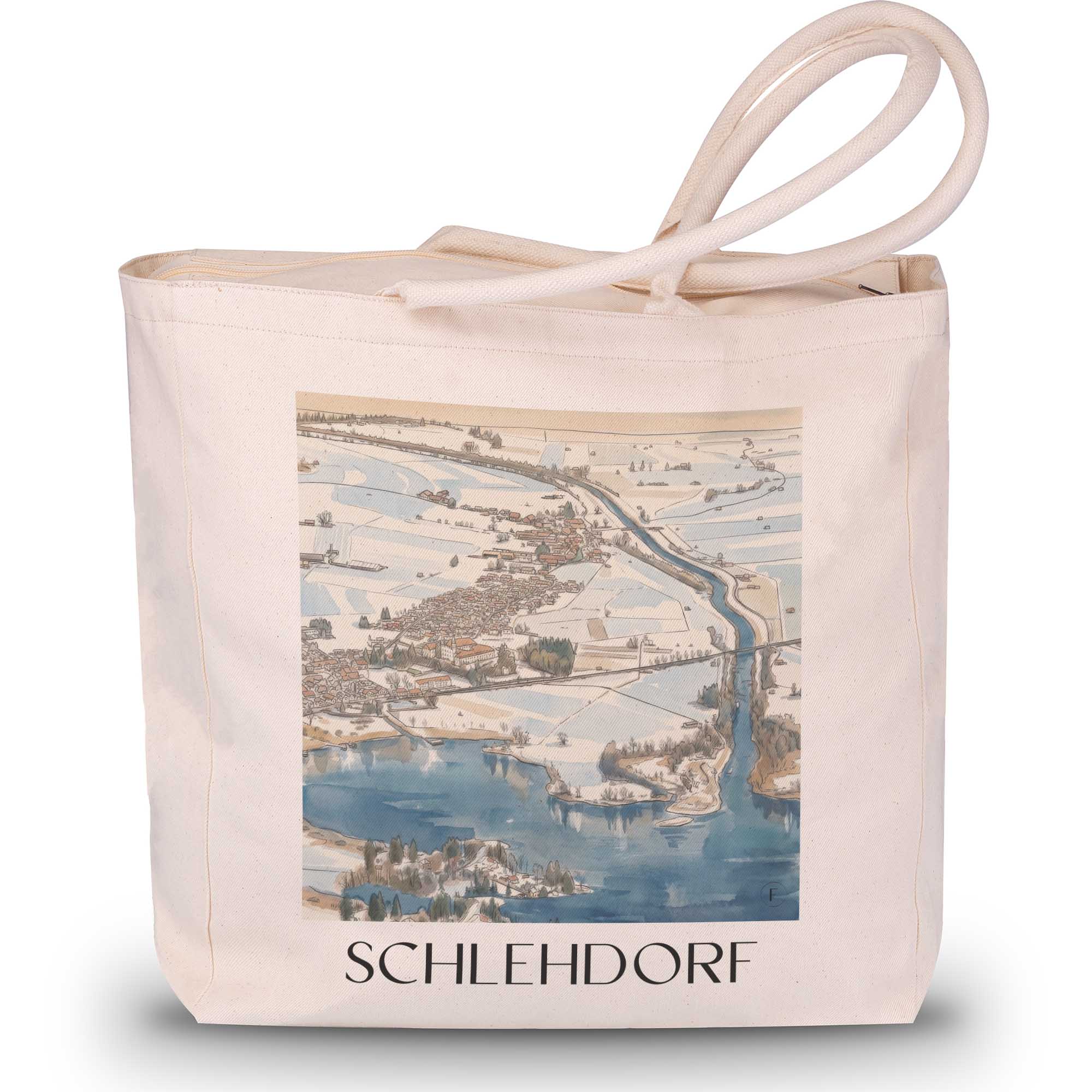 schlehdorf-tölzer-land-deutschland-einkaufstasche-aquarell