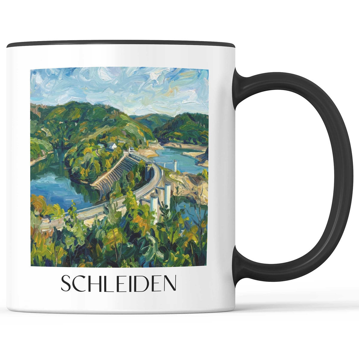 schleiden-eifel-deutschland-kaffeebecher-oil-painting-oelgemaelde