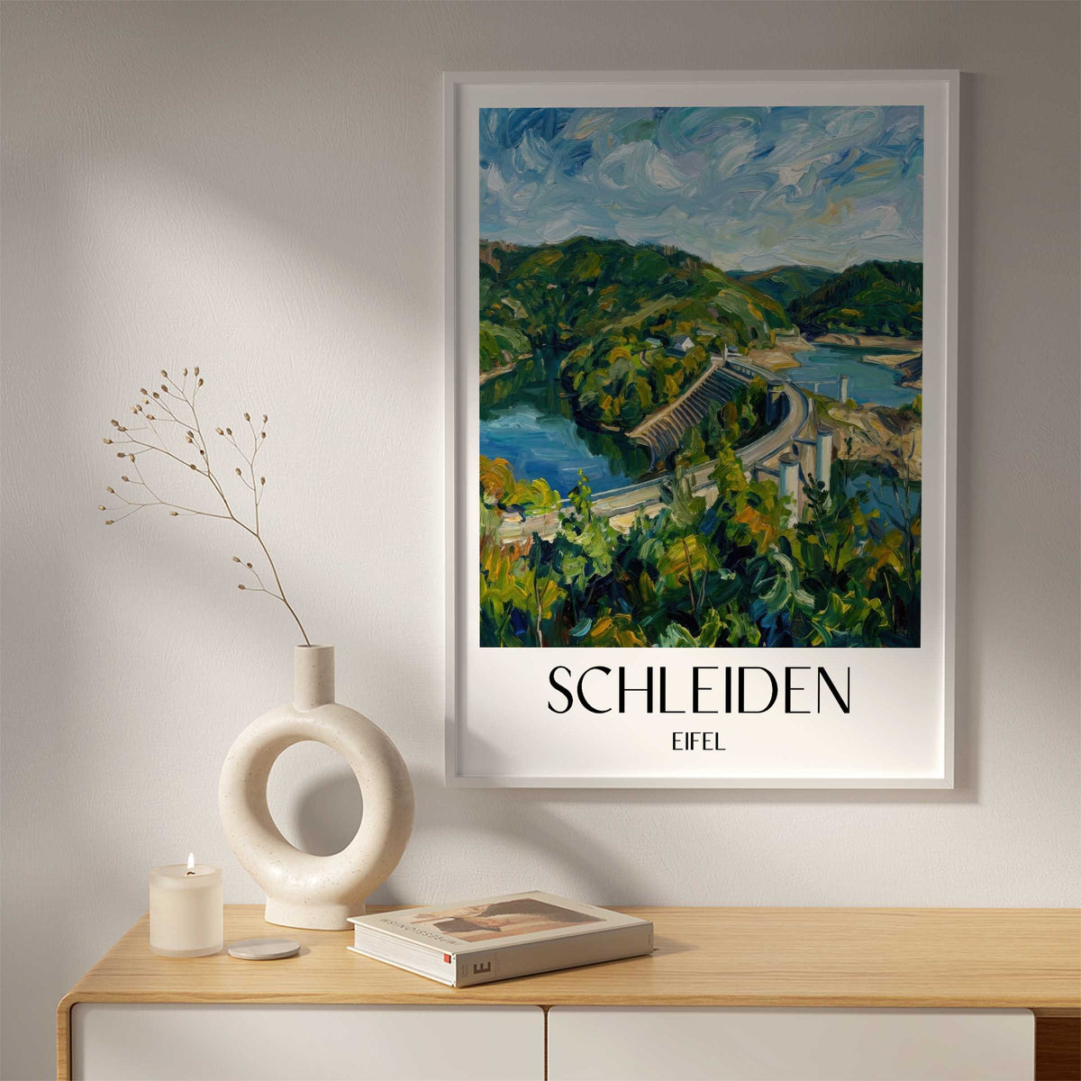 schleiden-eifel-deutschland-poster-oil-painting-oelgemaelde