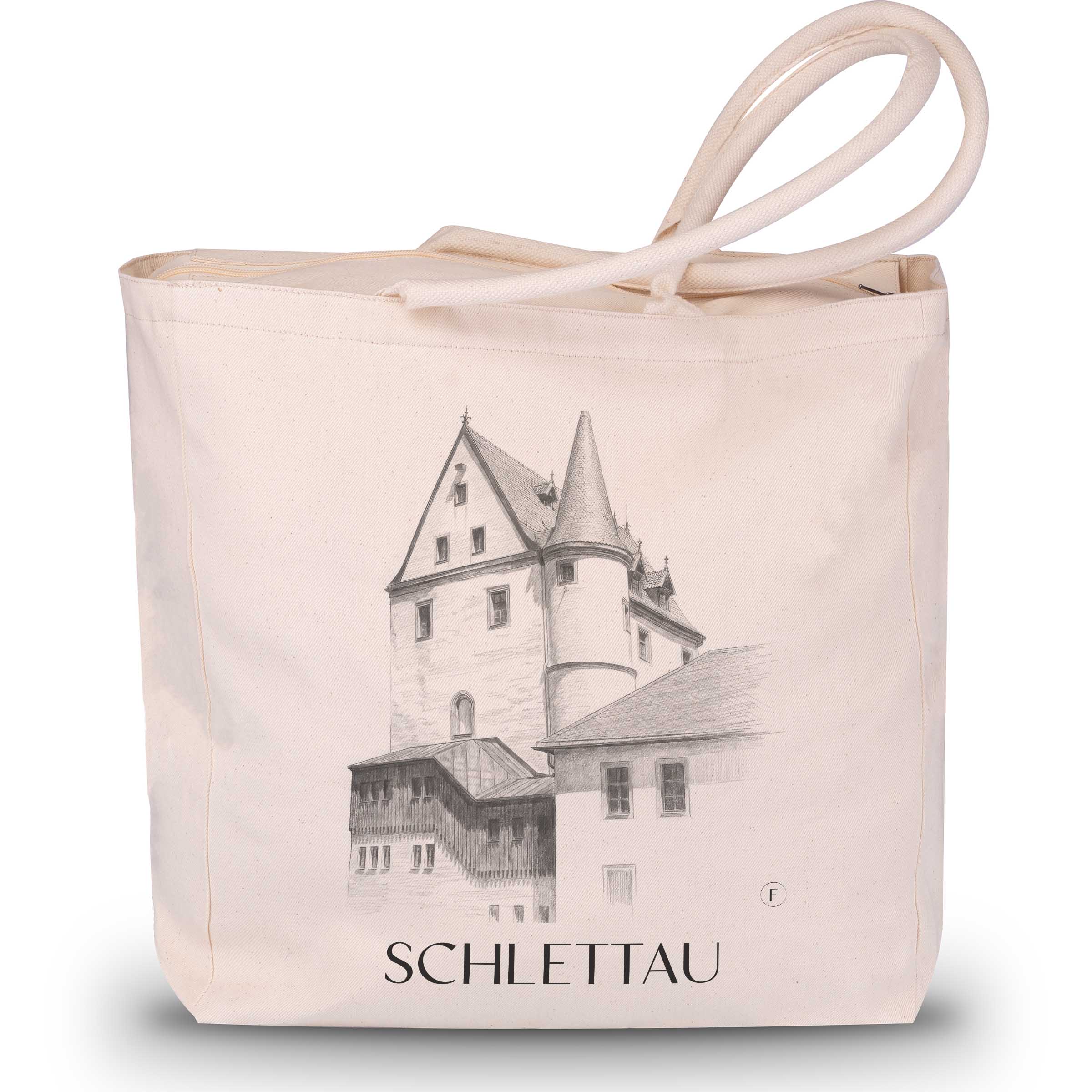 schlettau-erzgebirge-deutschland-einkaufstasche-bleistift-zeichnung-drawing