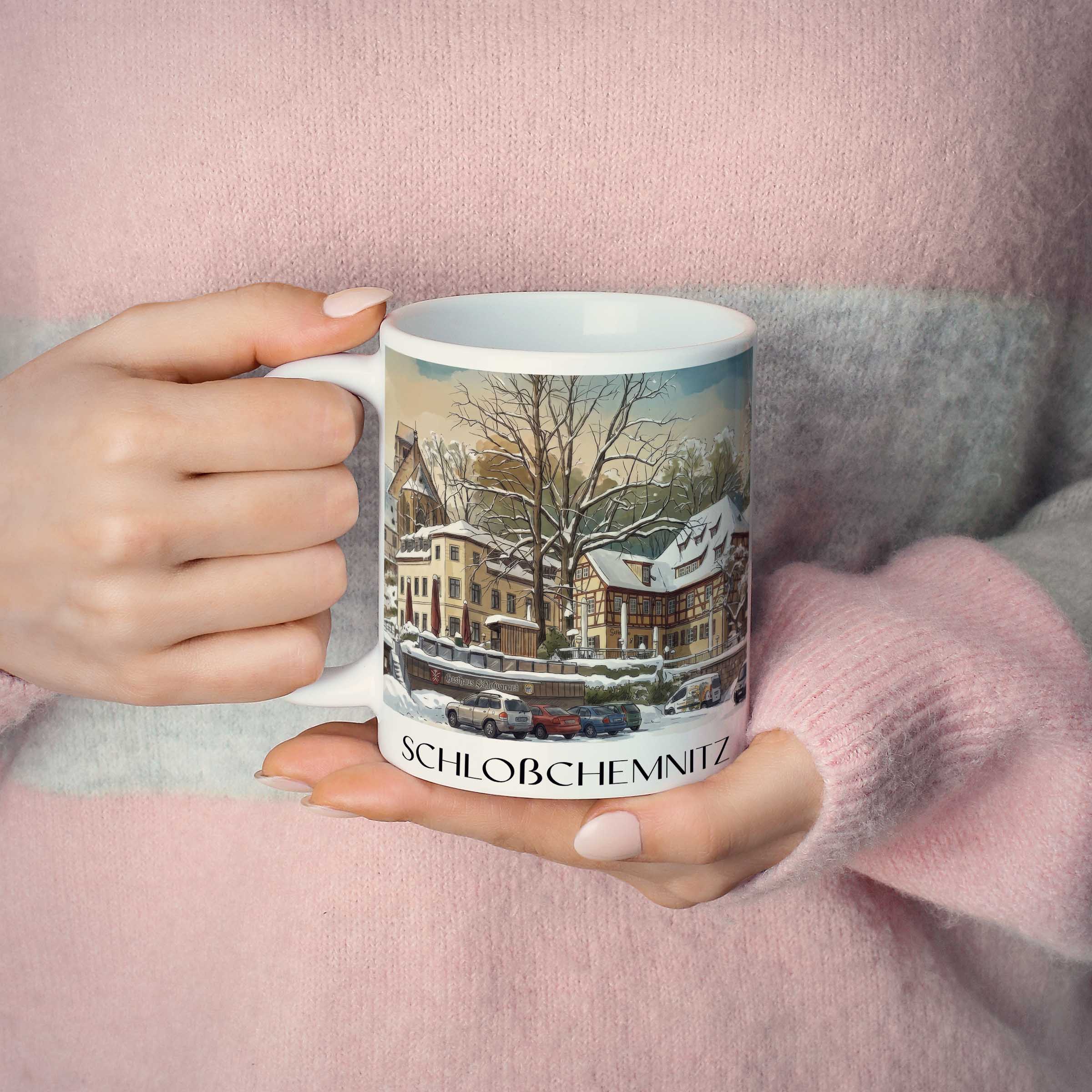 schloßchemnitz-chemnitz-deutschland-kaffeebecher-aquarell