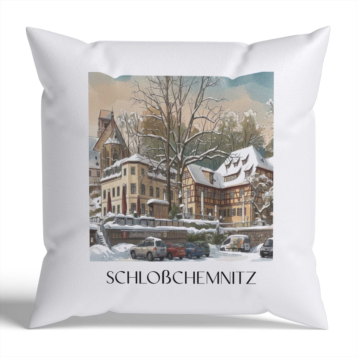 schloßchemnitz-chemnitz-deutschland-kissenbezug-aquarell