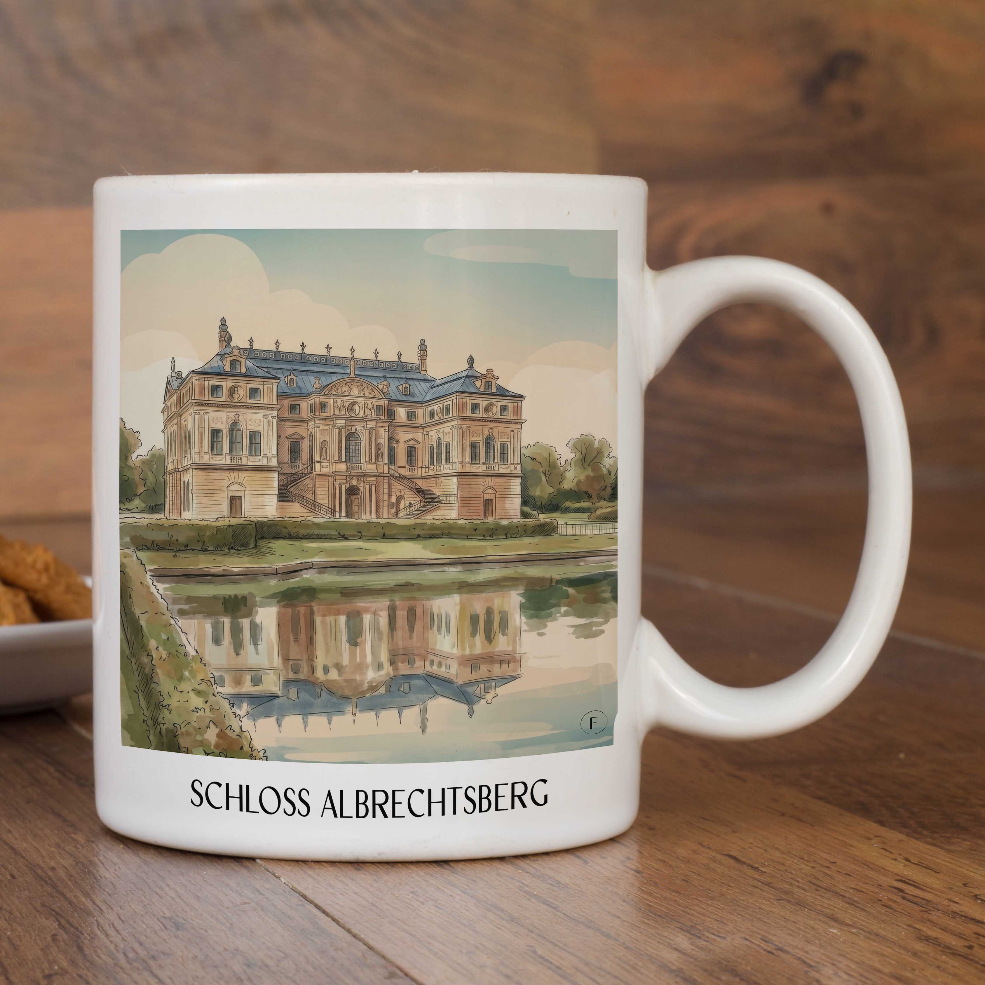 schloss-albrechtsberg-dresden-deutschland-kaffeebecher-aquarell