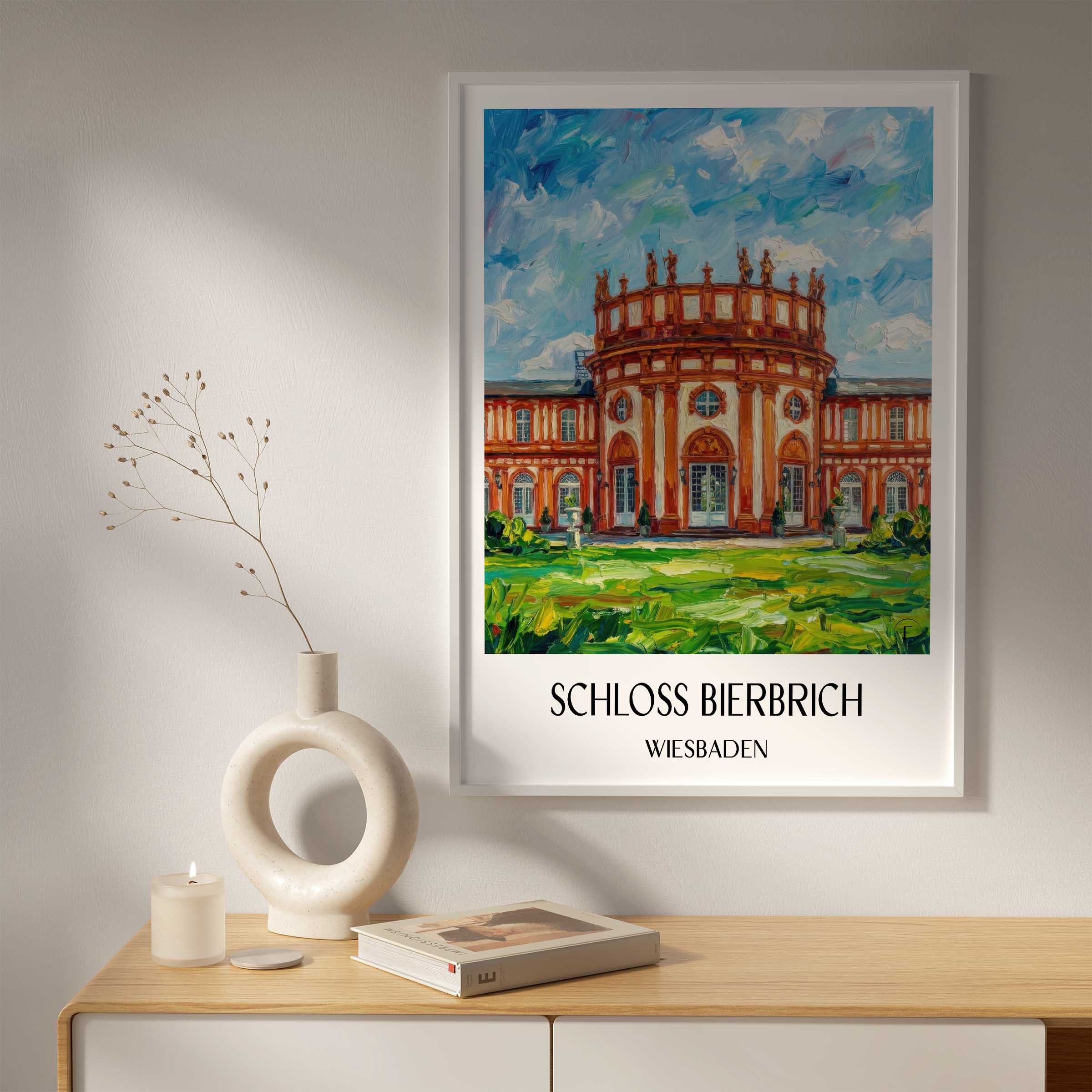 schloss-bierbrich-wiesbaden-deutschland-poster-oil-painting-oelgemaelde