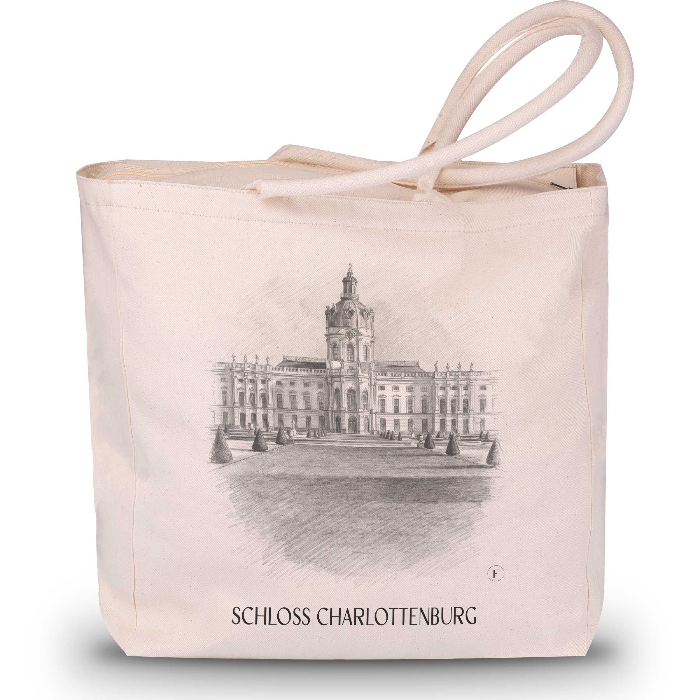 schloss-charlottenburg-berlin-deutschland-einkaufstasche-bleistift-zeichnung-drawing