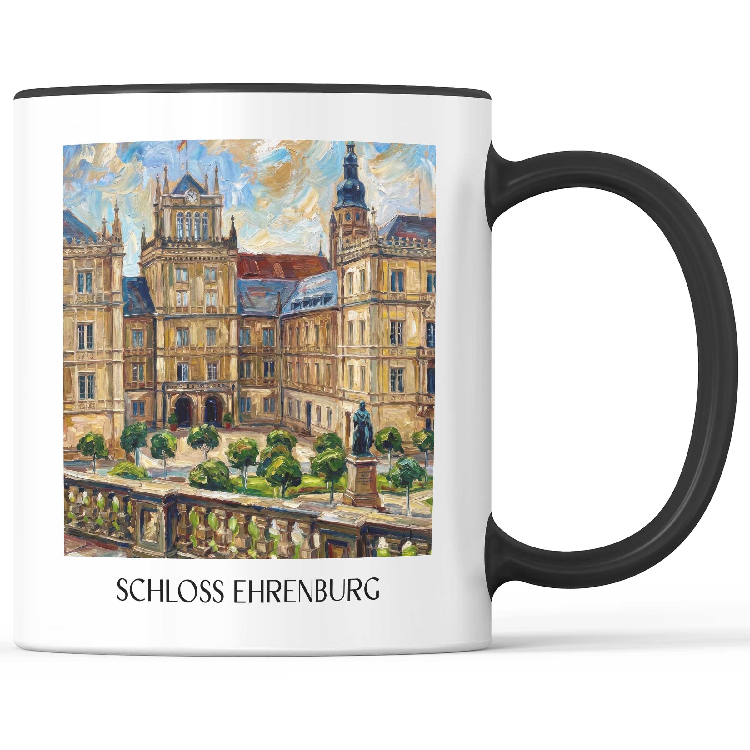 schloss-ehrenburg-coburg-deutschland-kaffeebecher-oil-painting-oelgemaelde