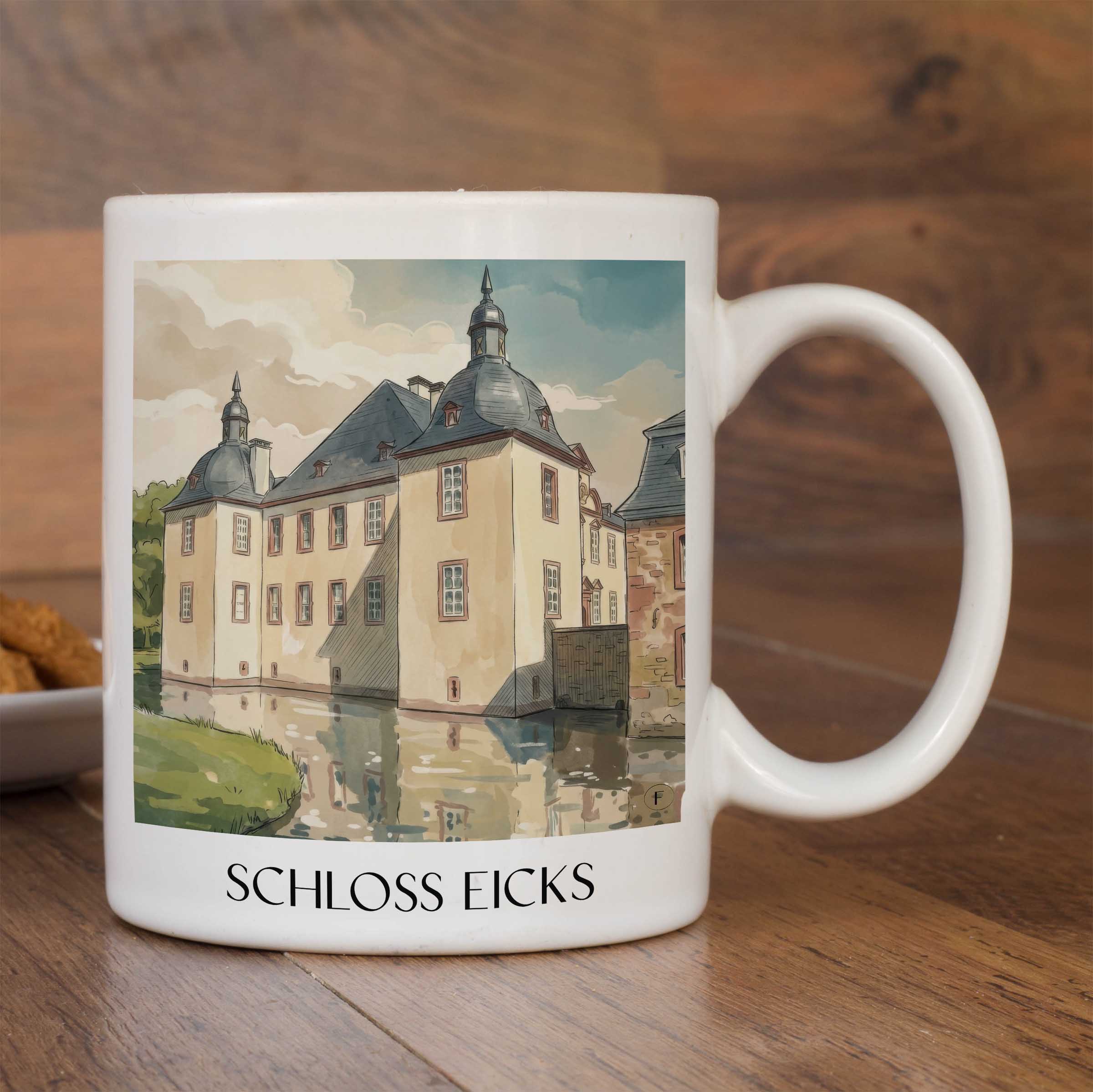 schloss-eicks-eifel-deutschland-kaffeebecher-aquarell