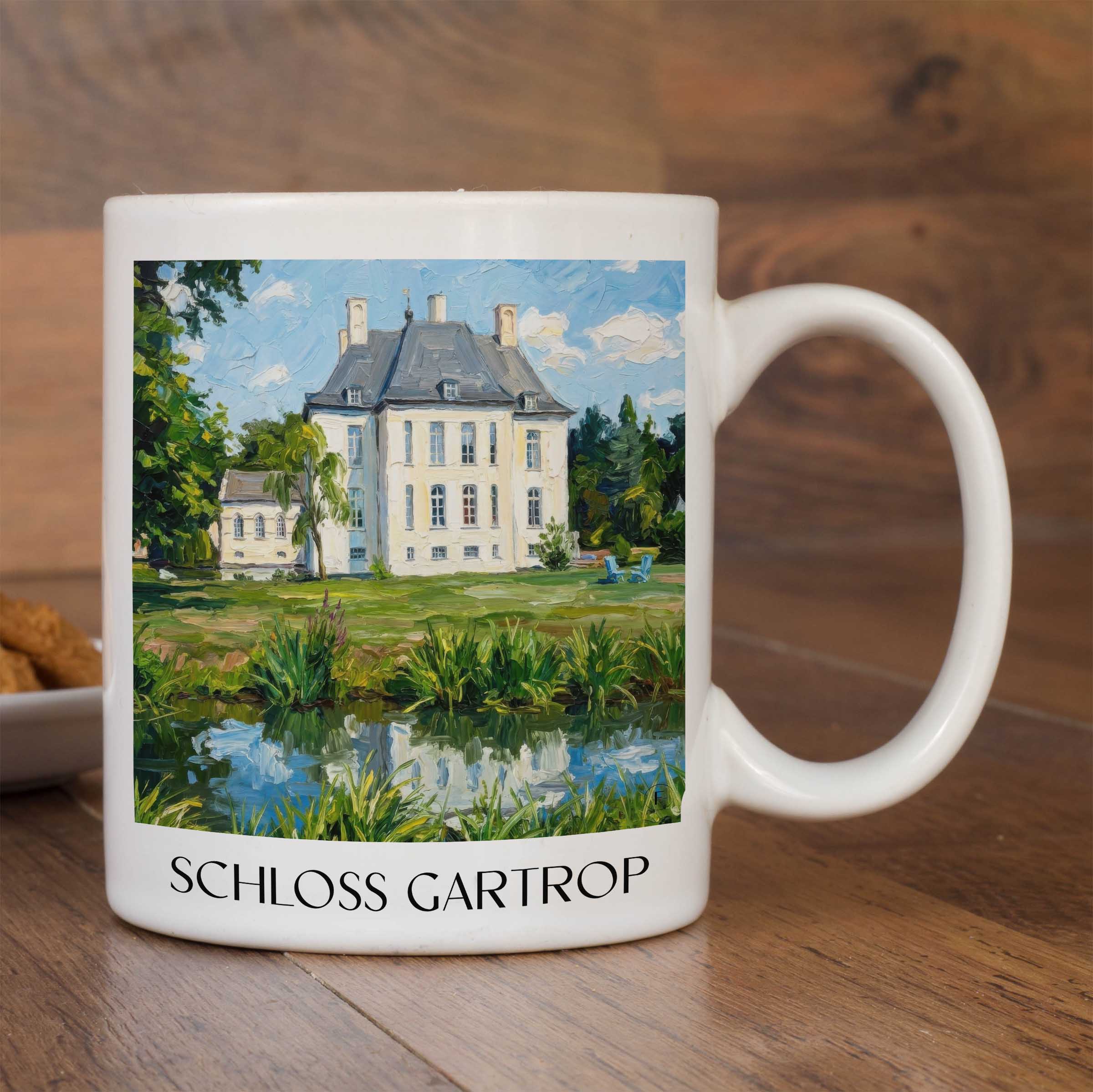 schloss-gartrop-niederrhein-deutschland-kaffeebecher-oil-painting-oelgemaelde