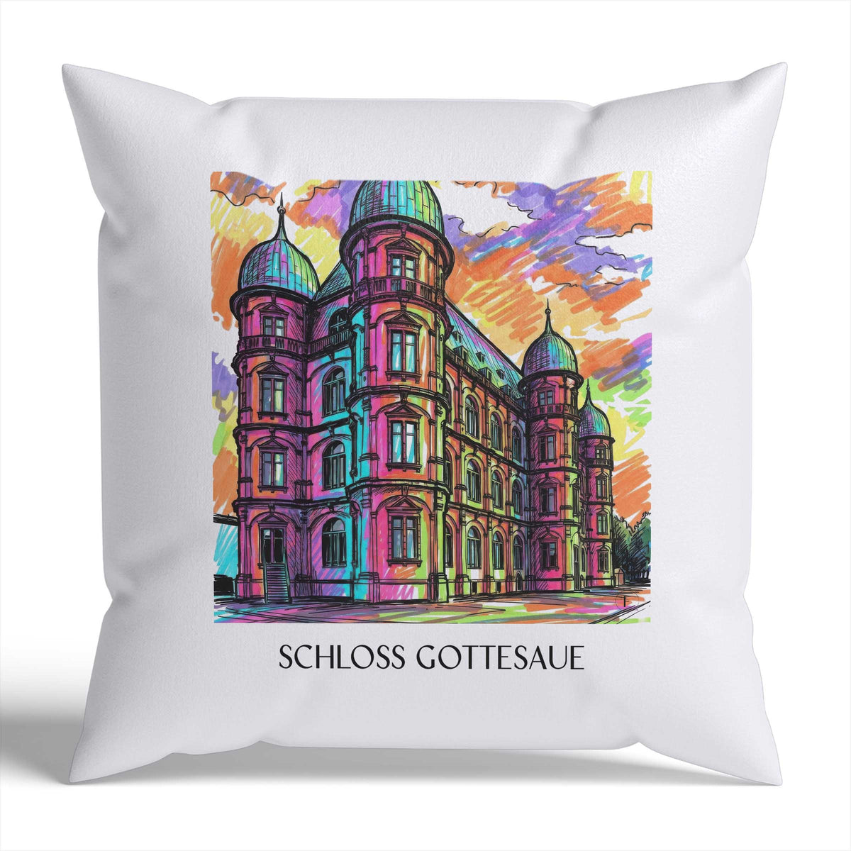 schloss-gottesaue-karlsruhe-deutschland-kissenbezug-graffiti