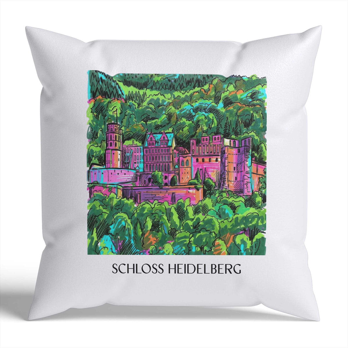 schloss-heidelberg-baden-württemberg-deutschland-kissenbezug-graffiti
