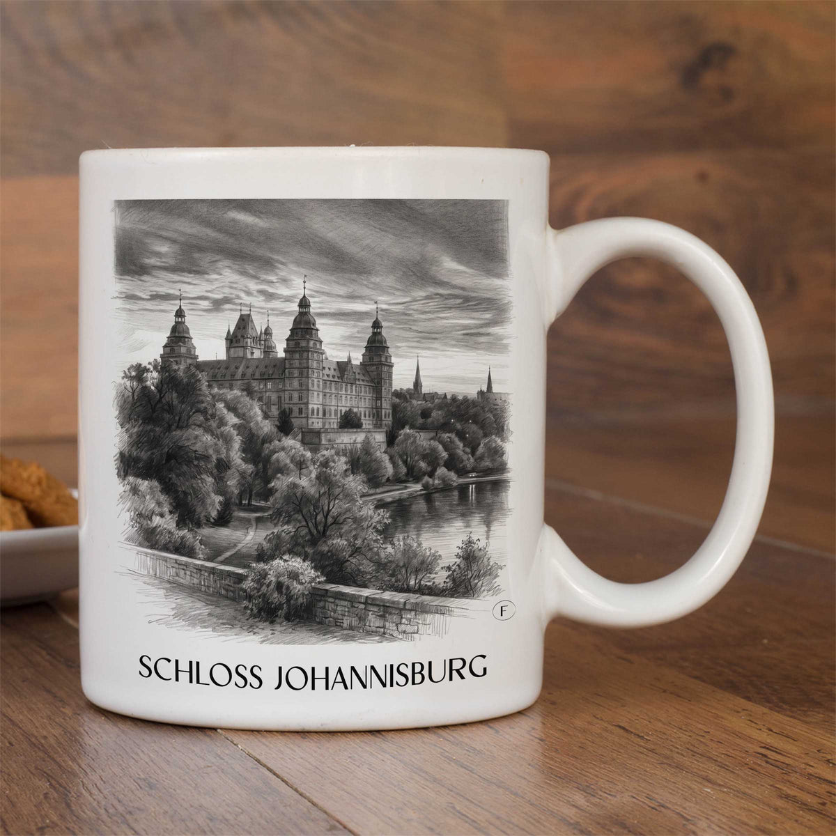 schloss-johannisburg-aschaffenburg-deutschland-kaffeebecher-bleistift-zeichnung-drawing