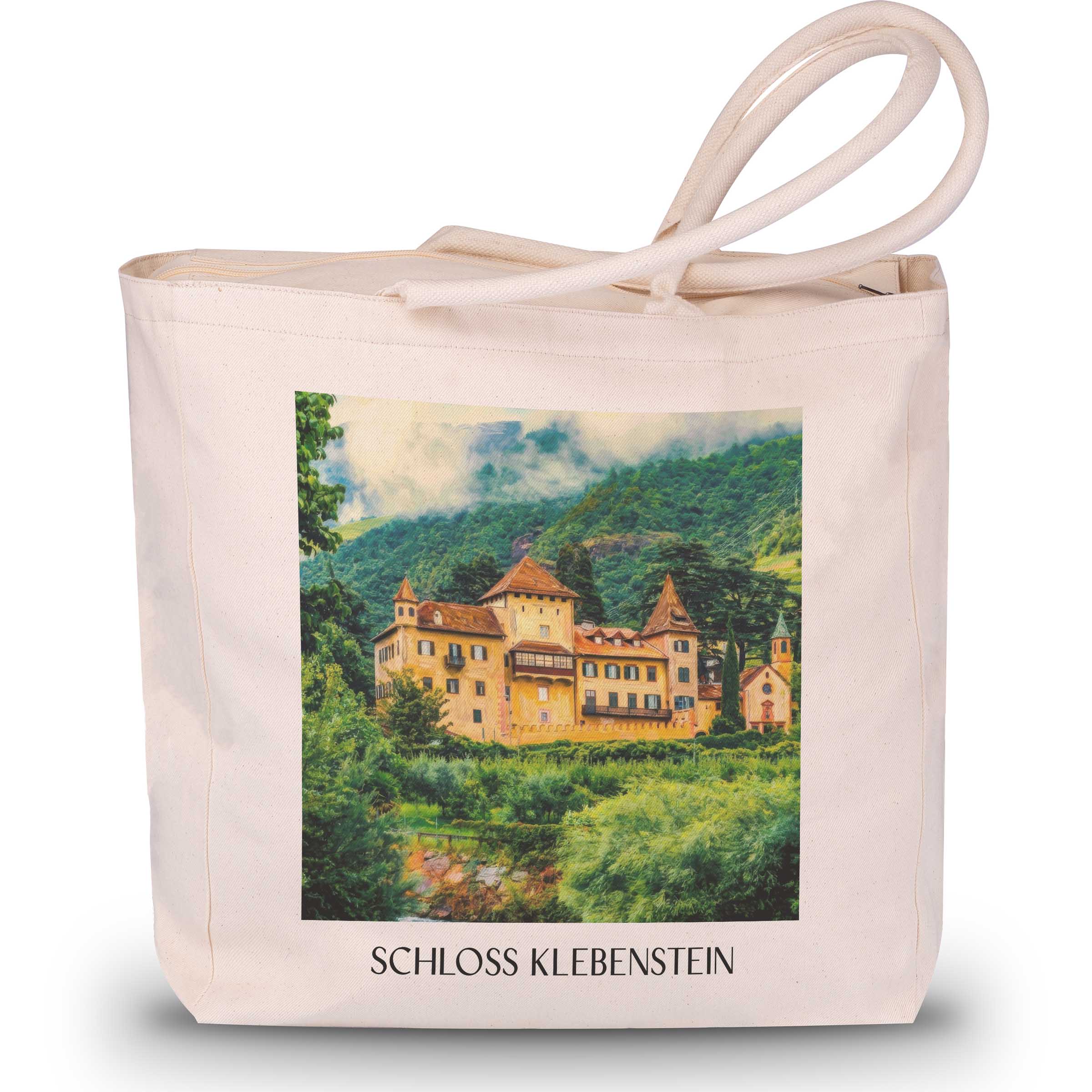 schloss-klebenstein-bozen-italien-einkaufstasche-oil-painting-oelgemaelde