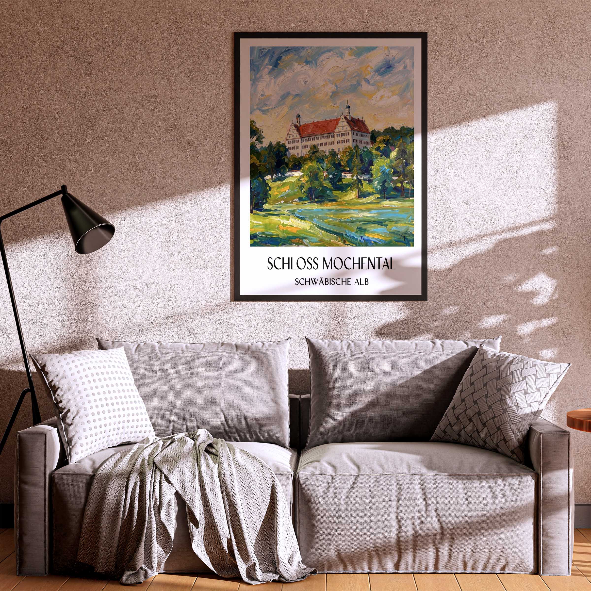 schloss-mochental-schwäbische-alb-deutschland-poster-oil-painting-oelgemaelde