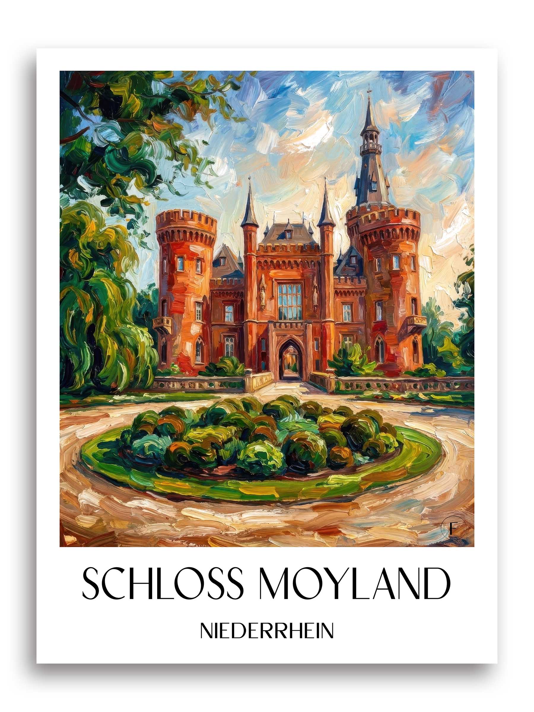 schloss-moyland-niederrhein-deutschland-poster-oil-painting-oelgemaelde