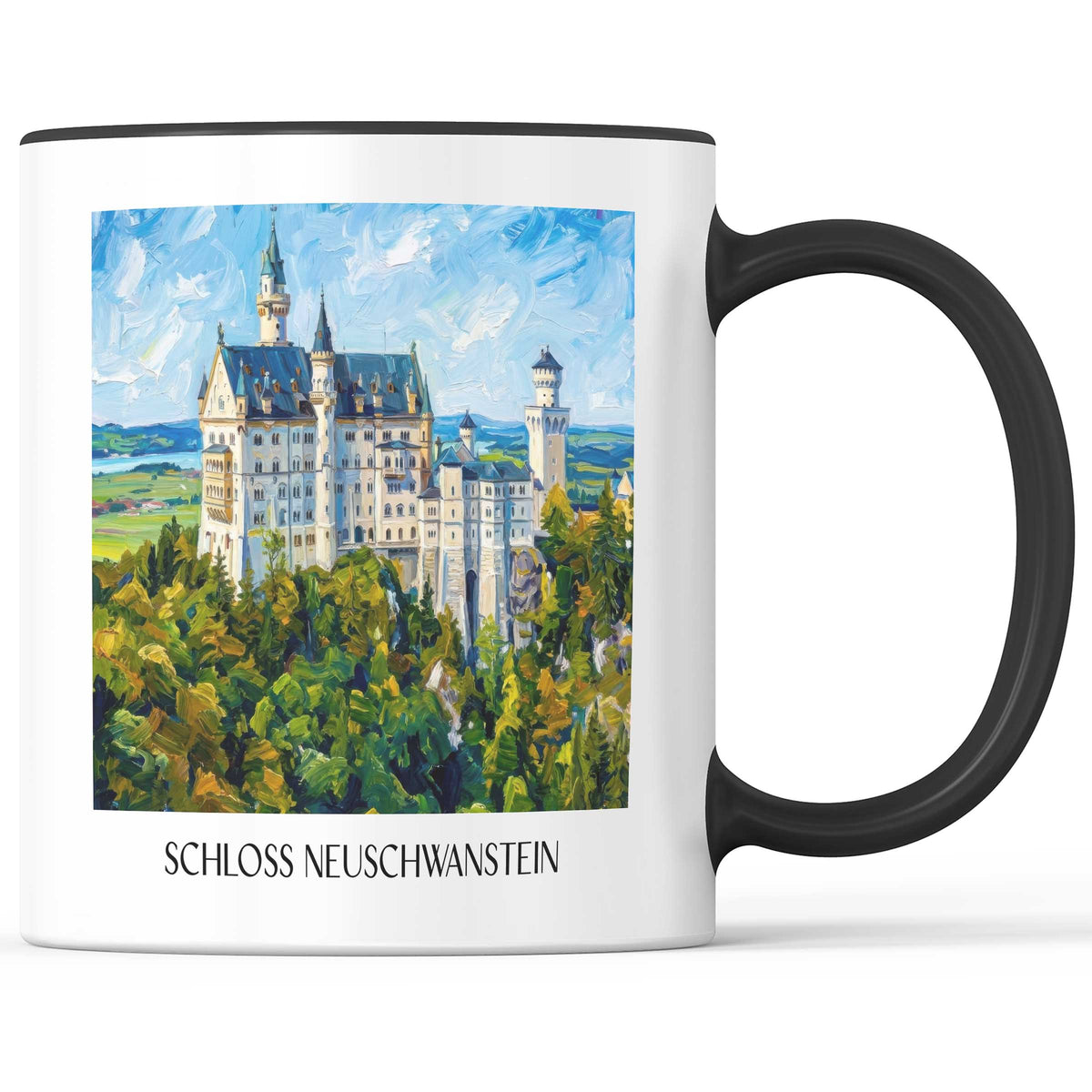 schloss-neuschwanstein-ostallgäu-deutschland-kaffeebecher-oil-painting-oelgemaelde