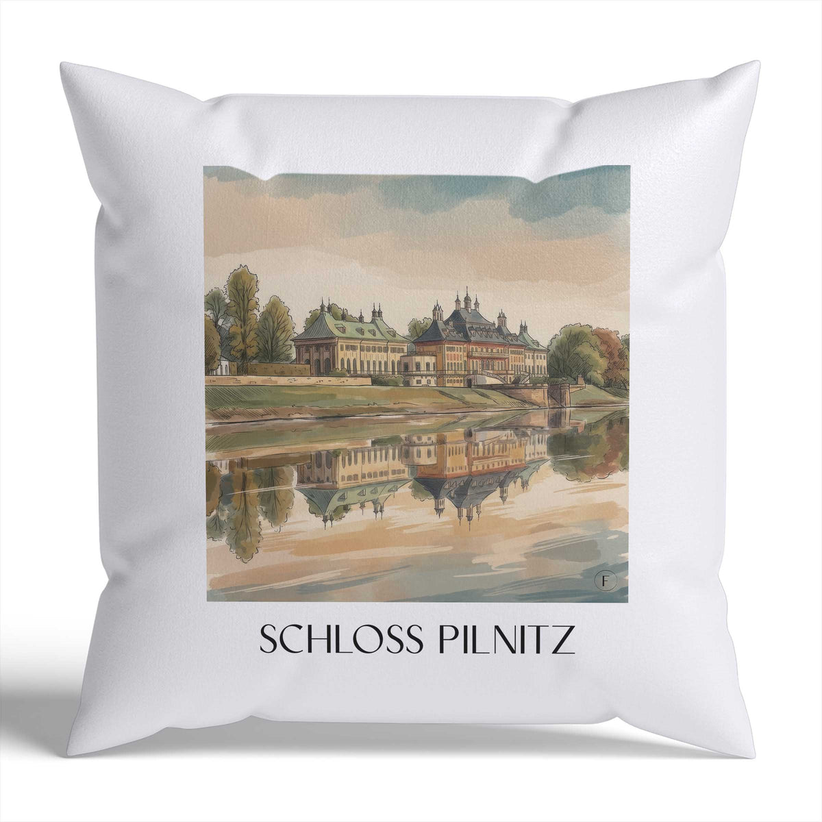 schloss-pilnitz-dresden-deutschland-kissenbezug-aquarell