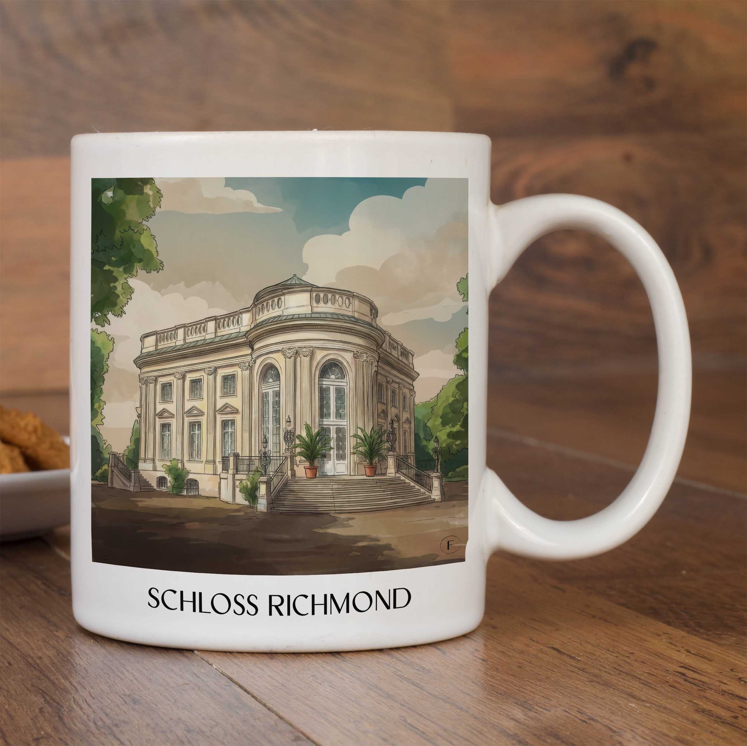 schloss-richmond-braunschweig-deutschland-kaffeebecher-aquarell