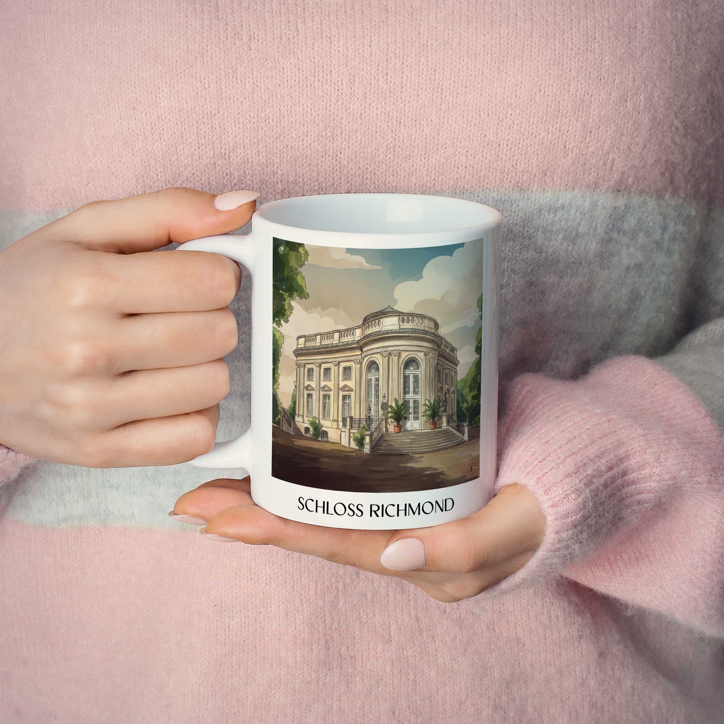 schloss-richmond-braunschweig-deutschland-kaffeebecher-aquarell