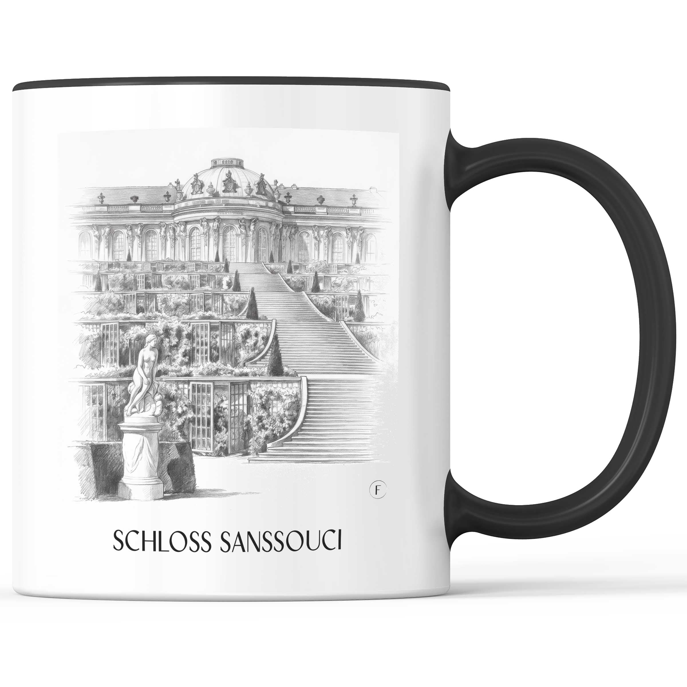 schloss-sanssouci-potsdam-deutschland-kaffeebecher-bleistift-zeichnung-drawing