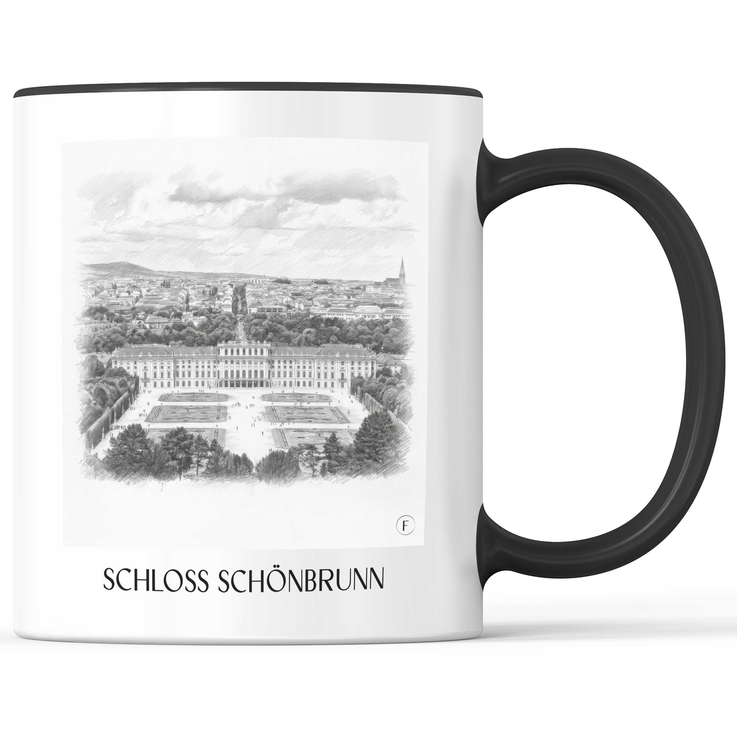 schloss-schönbrunn-wien-österreich-kaffeebecher-bleistift-zeichnung-drawing