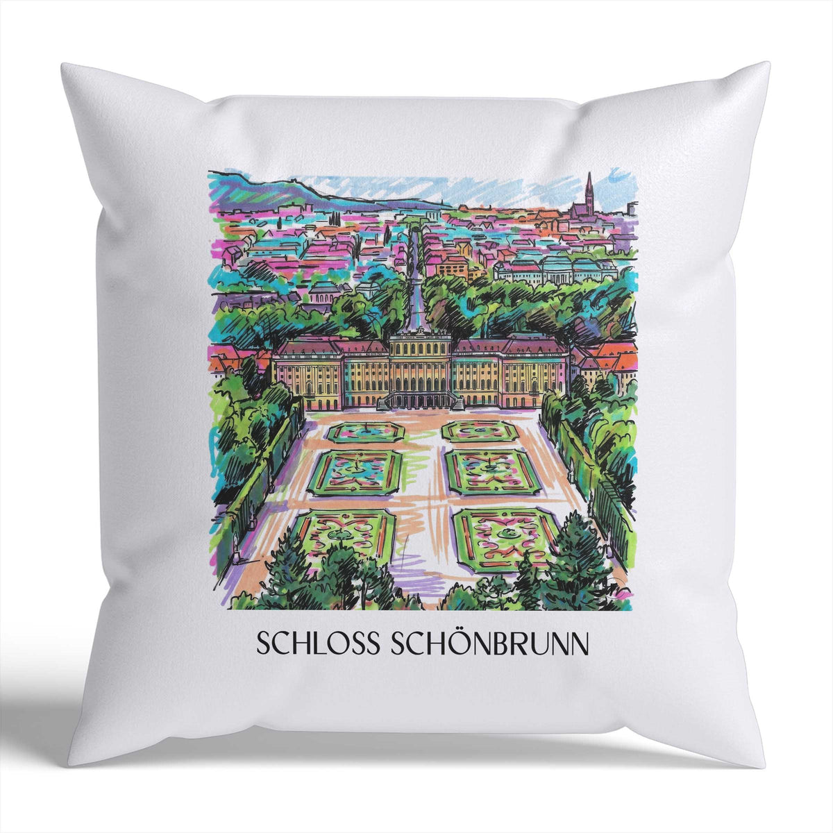 schloss-schönbrunn-wien-österreich-kissenbezug-graffiti