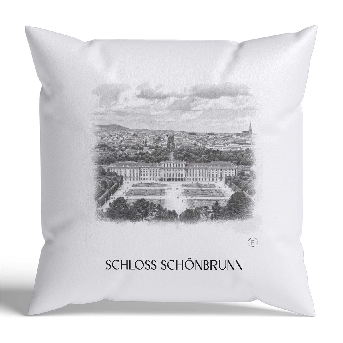 schloss-schönbrunn-wien-österreich-kissenbezug-bleistift-zeichnung-drawing