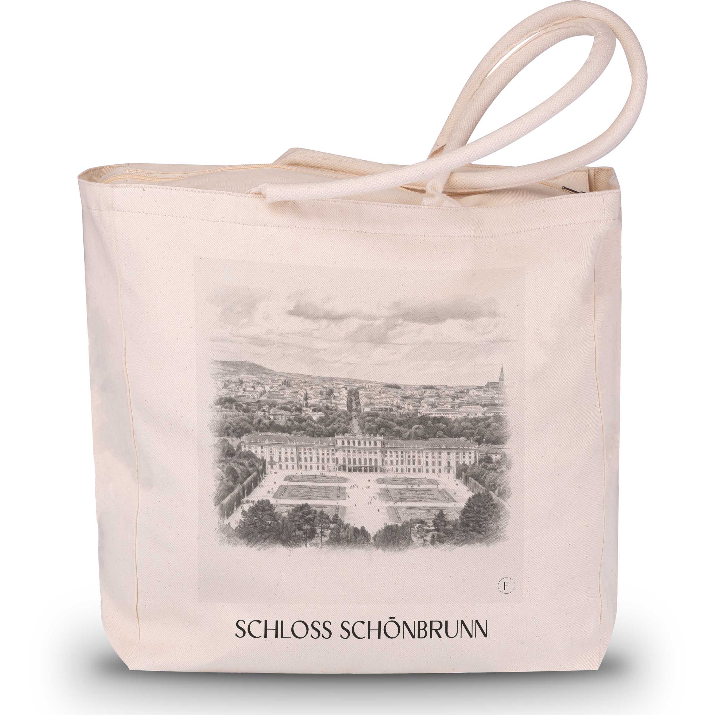 schloss-schönbrunn-wien-österreich-einkaufstasche-bleistift-zeichnung-drawing