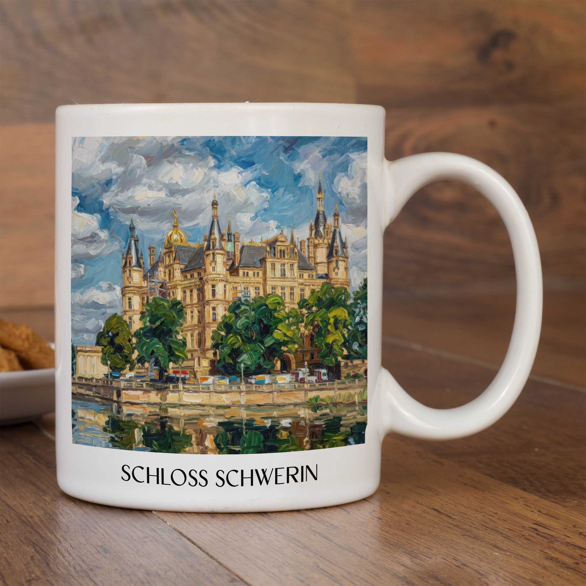 schloss-schwerin-mecklenburg-deutschland-kaffeebecher-oil-painting-oelgemaelde
