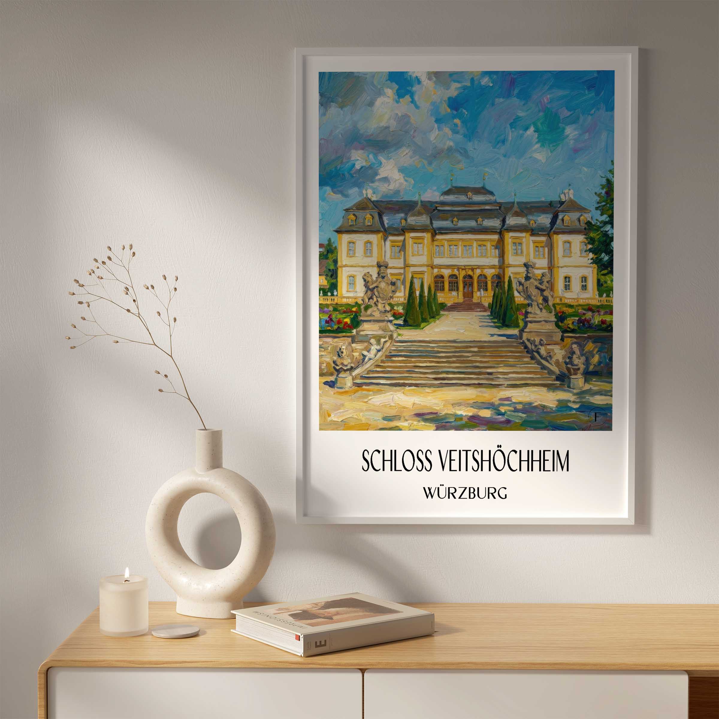 schloss-veitshöchheim-würzburg-deutschland-poster-oil-painting-oelgemaelde