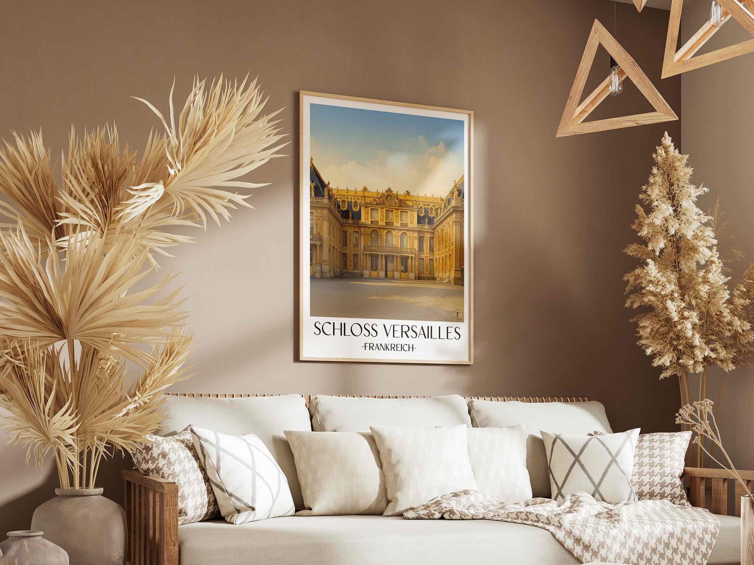 schloss-versailles-frankreich-frankreich-poster-aquarell