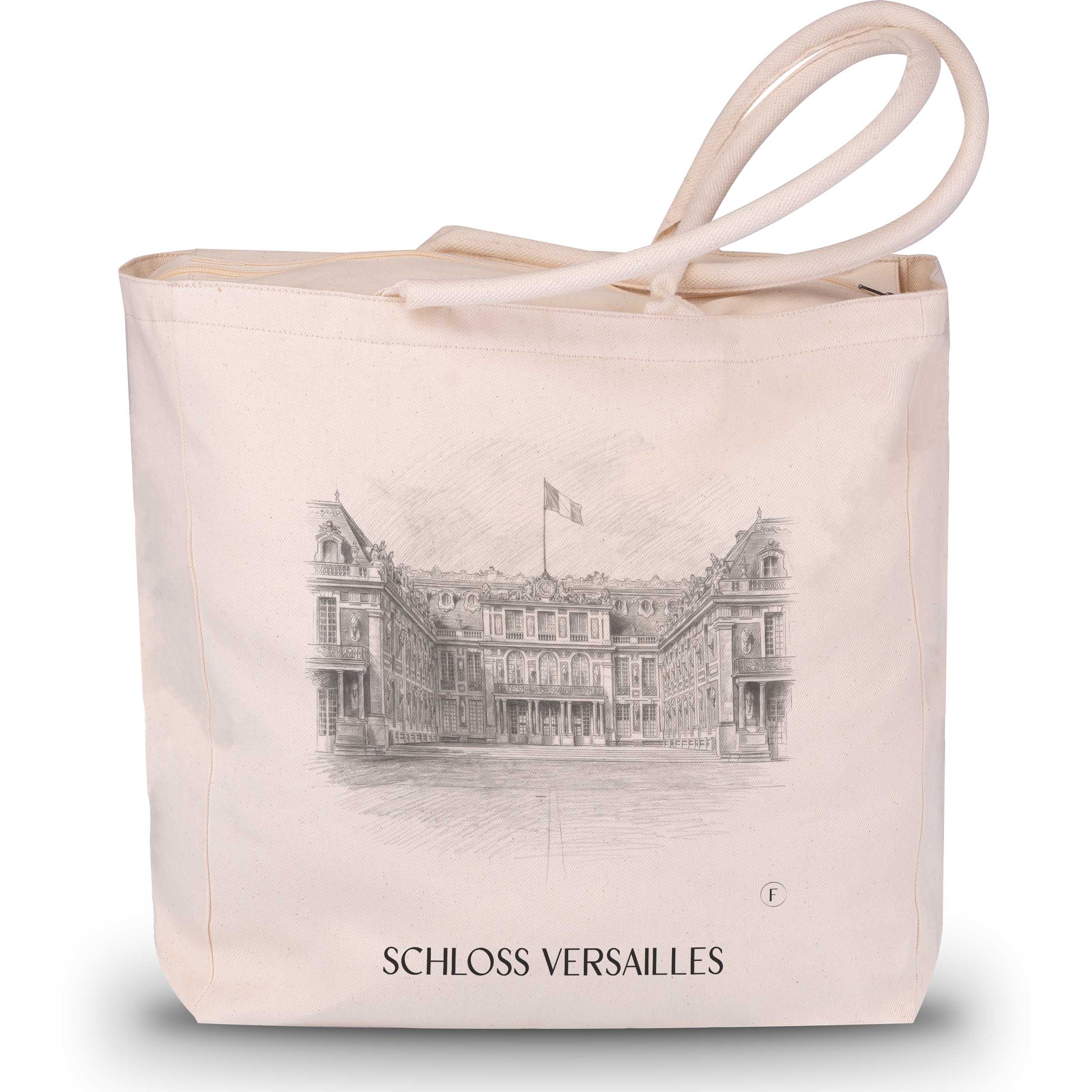 schloss-versailles-frankreich-frankreich-einkaufstasche-bleistift-zeichnung-drawing