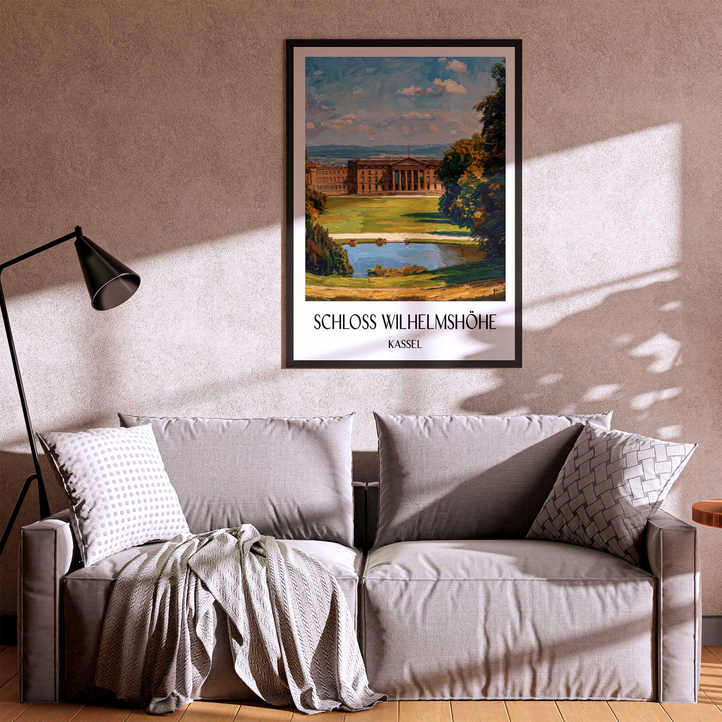 schloss-wilhelmshöhe-kassel-deutschland-poster-oil-painting-oelgemaelde
