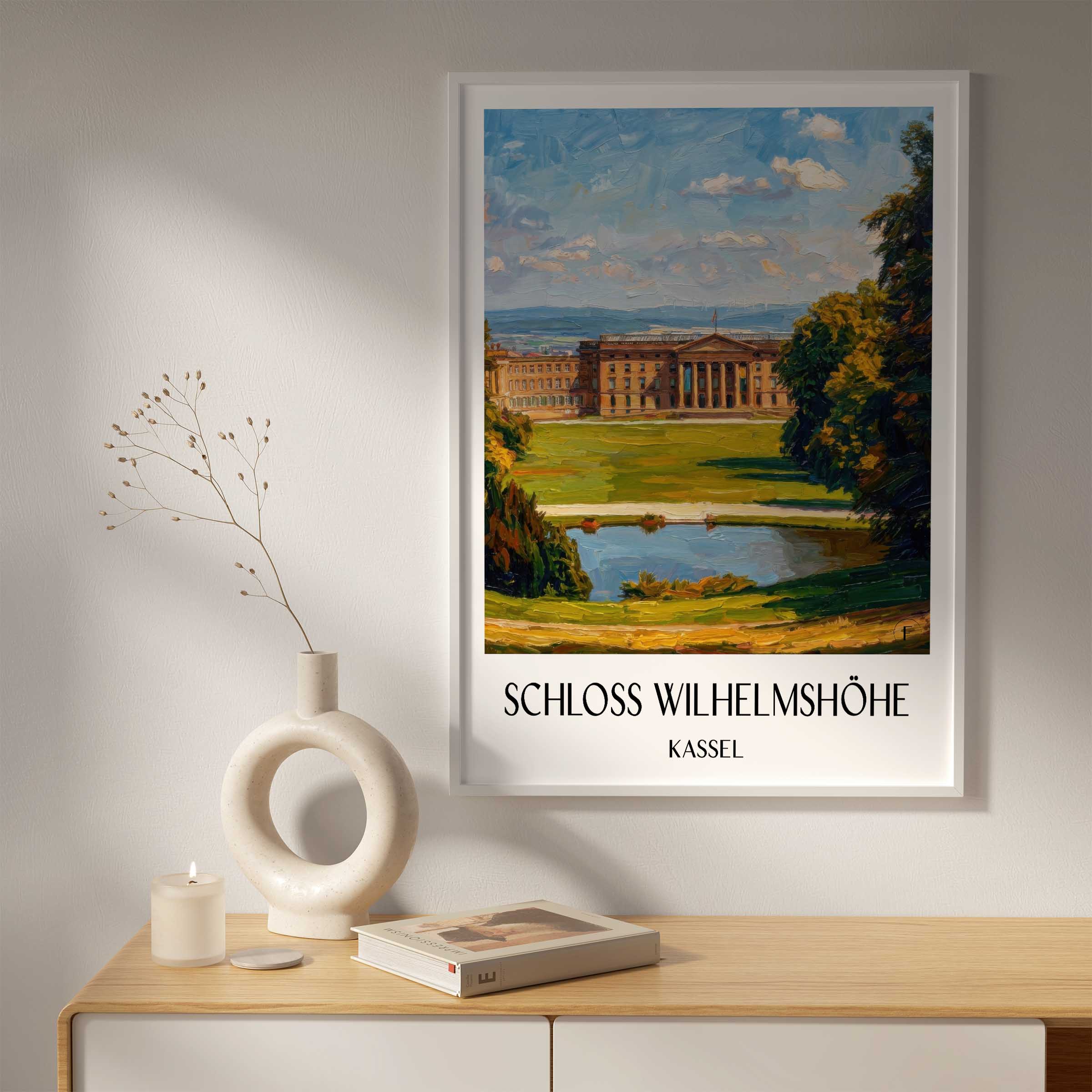 schloss-wilhelmshöhe-kassel-deutschland-poster-oil-painting-oelgemaelde
