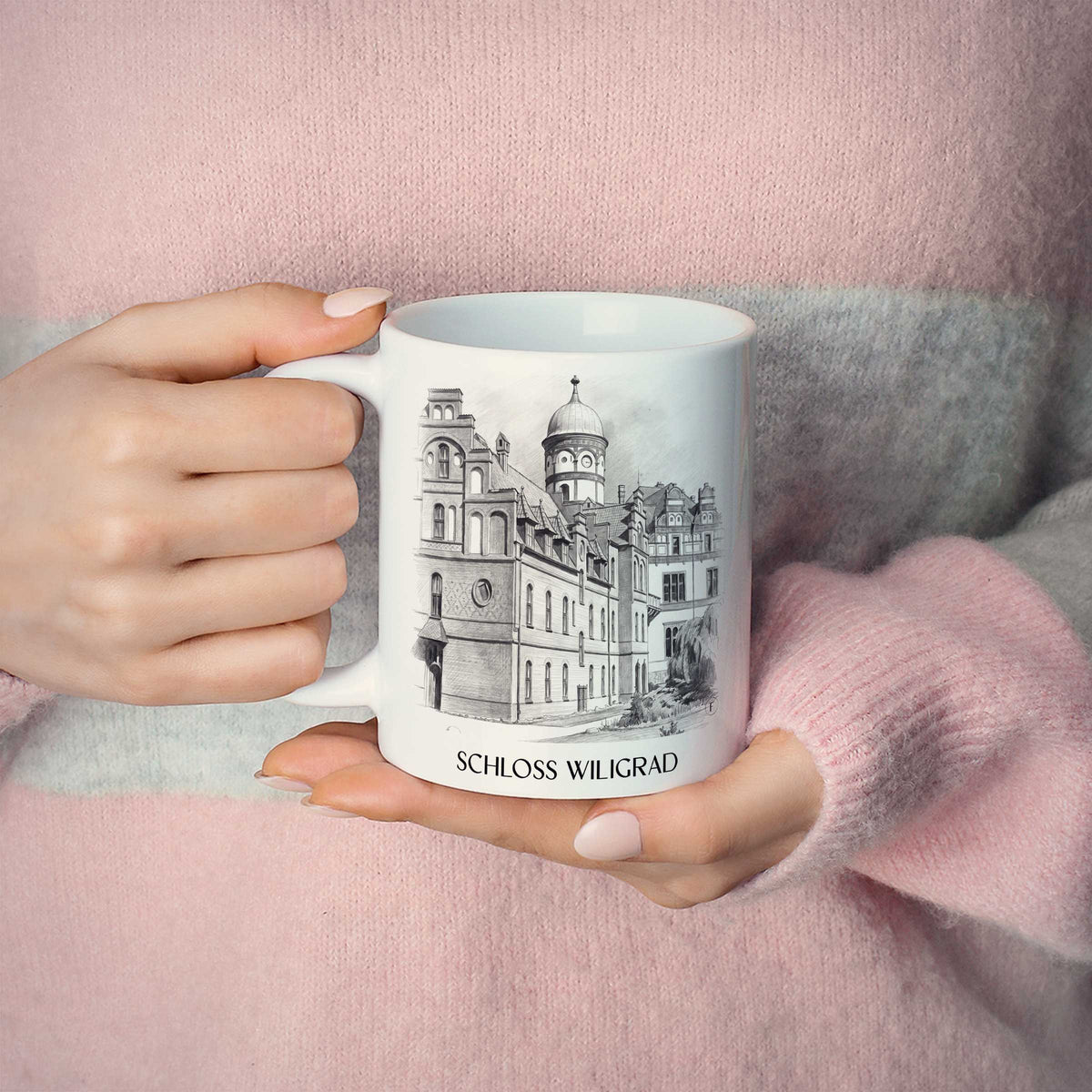 schloss-wiligrad-schwerin-deutschland-kaffeebecher-bleistift-zeichnung-drawing
