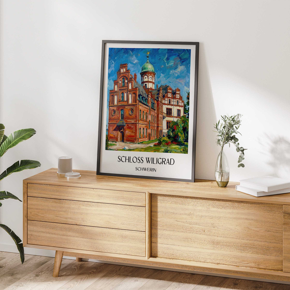 schloss-wiligrad-schwerin-deutschland-poster-oil-painting-oelgemaelde
