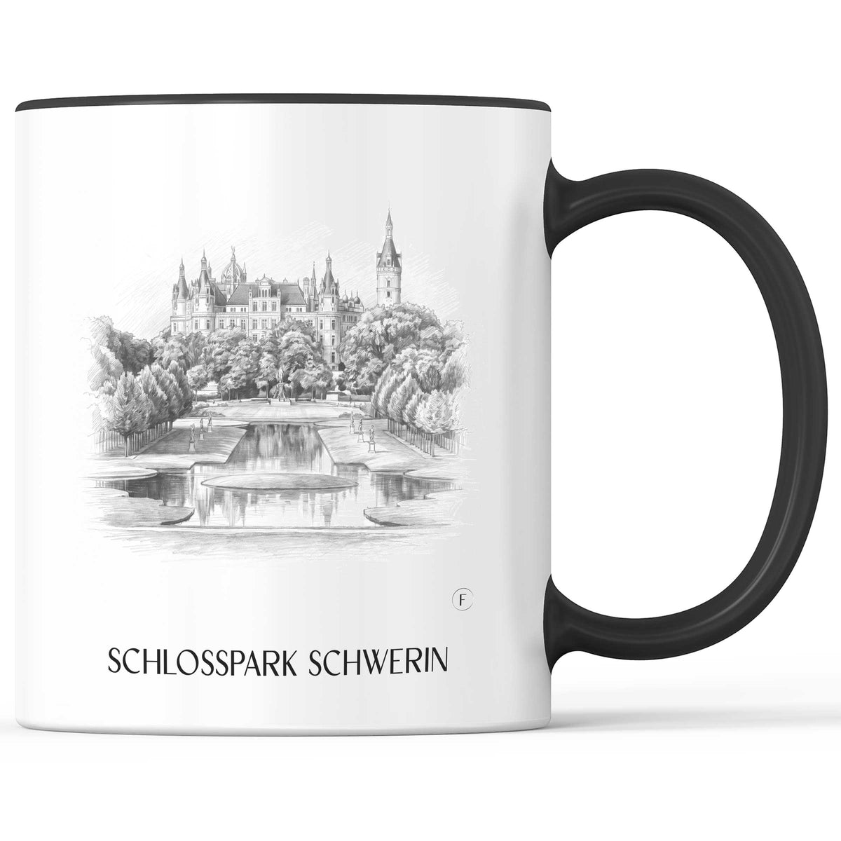 schlosspark-schwerin-deutschland-kaffeebecher-bleistift-zeichnung-drawing