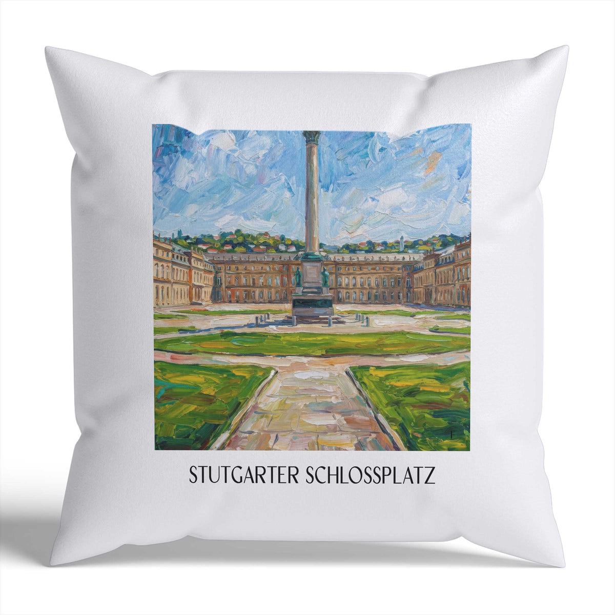 schlossplatz-stuttgart-deutschland-kissenbezug-oil-painting-oelgemaelde