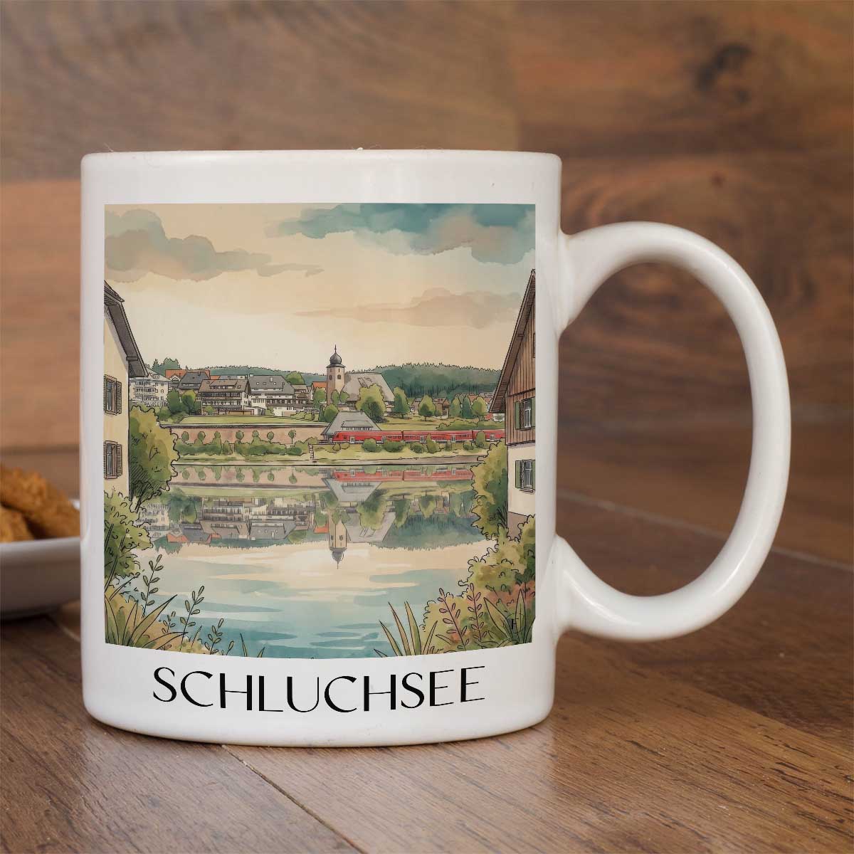 schluchsee-schwarzwald-deutschland-kaffeebecher-aquarell