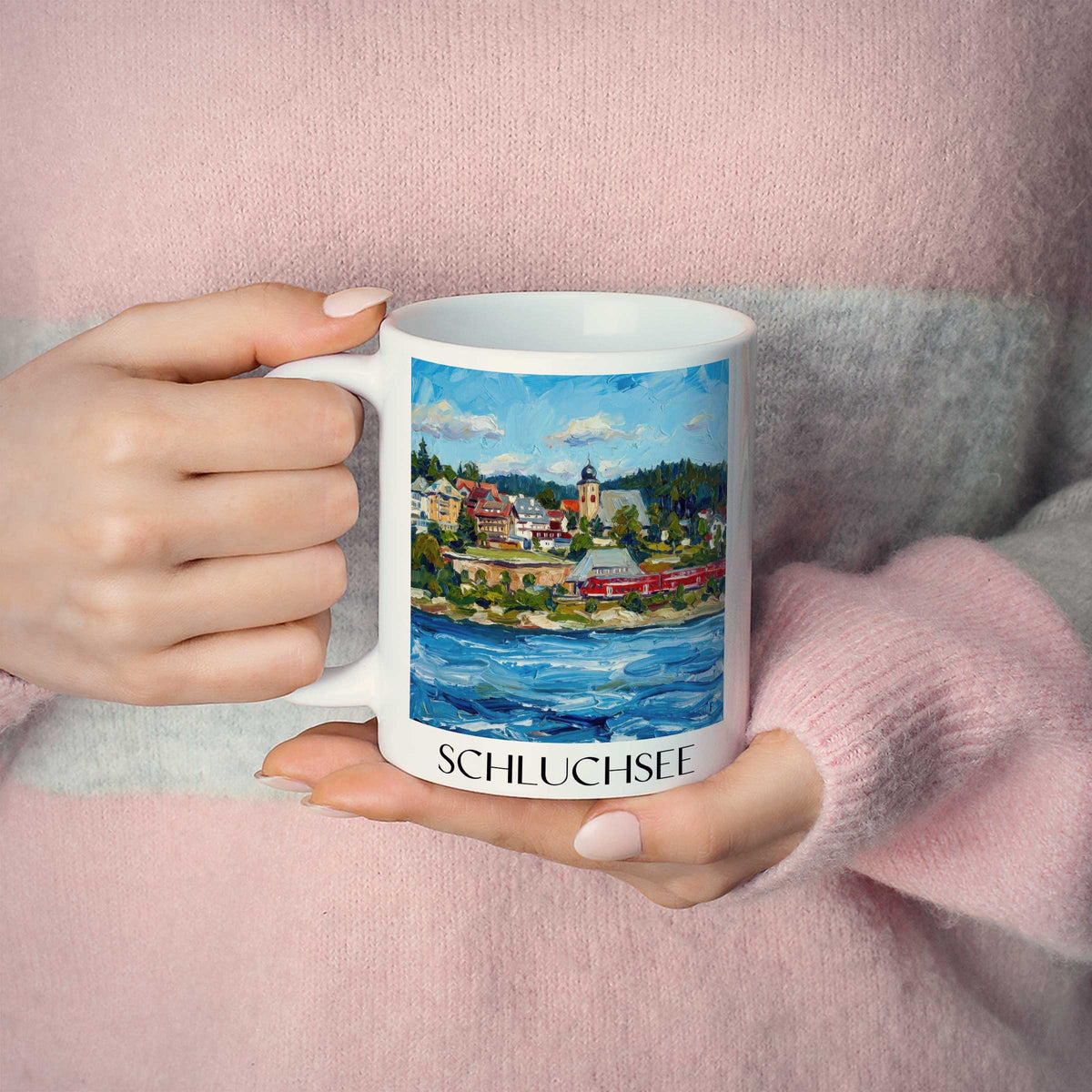 schluchsee-schwarzwald-deutschland-kaffeebecher-oil-painting-oelgemaelde
