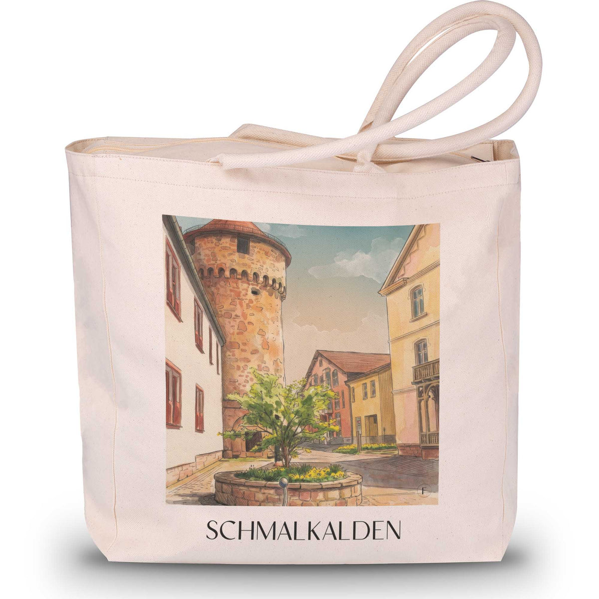 schmalkalden-thüringen-deutschland-einkaufstasche-aquarell