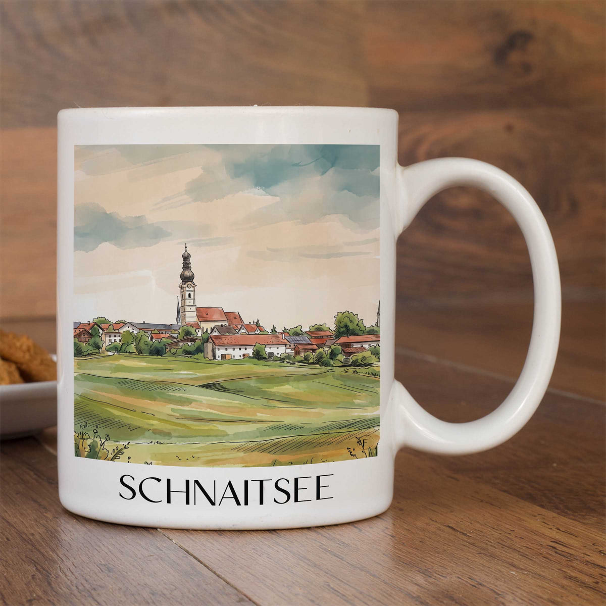 schnaitsee-chiemgau-deutschland-kaffeebecher-aquarell