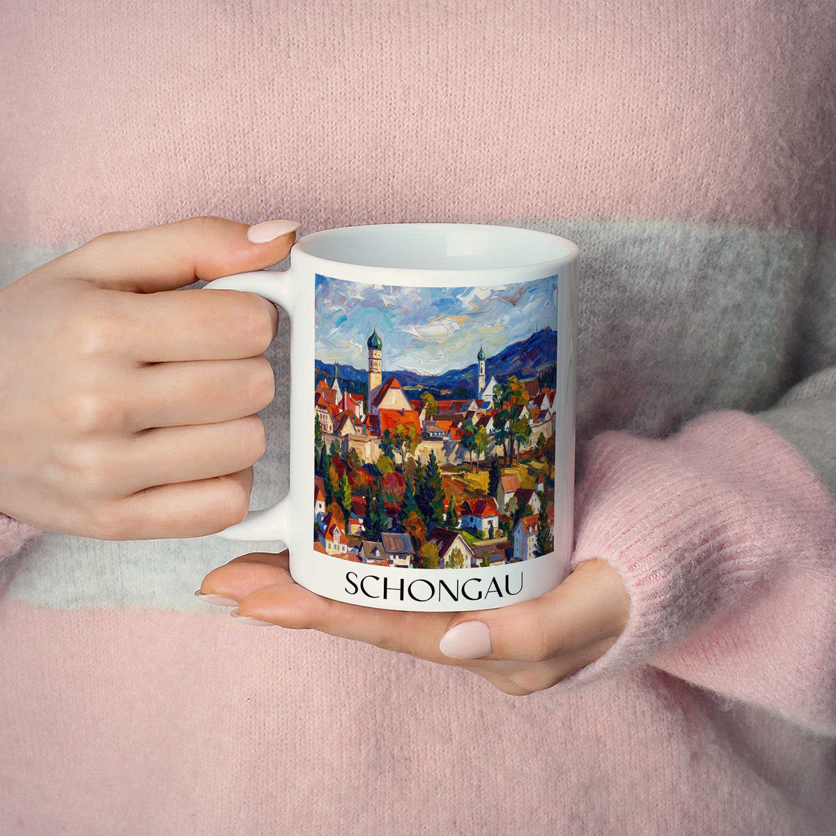 schongau-bayern-deutschland-kaffeebecher-oil-painting-oelgemaelde