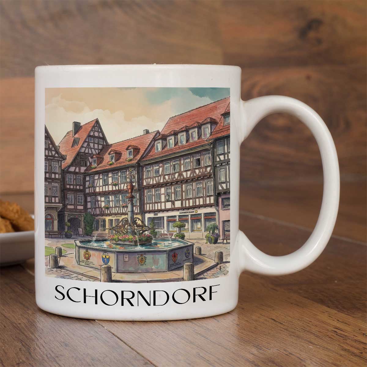schorndorf-württemberg-deutschland-kaffeebecher-aquarell