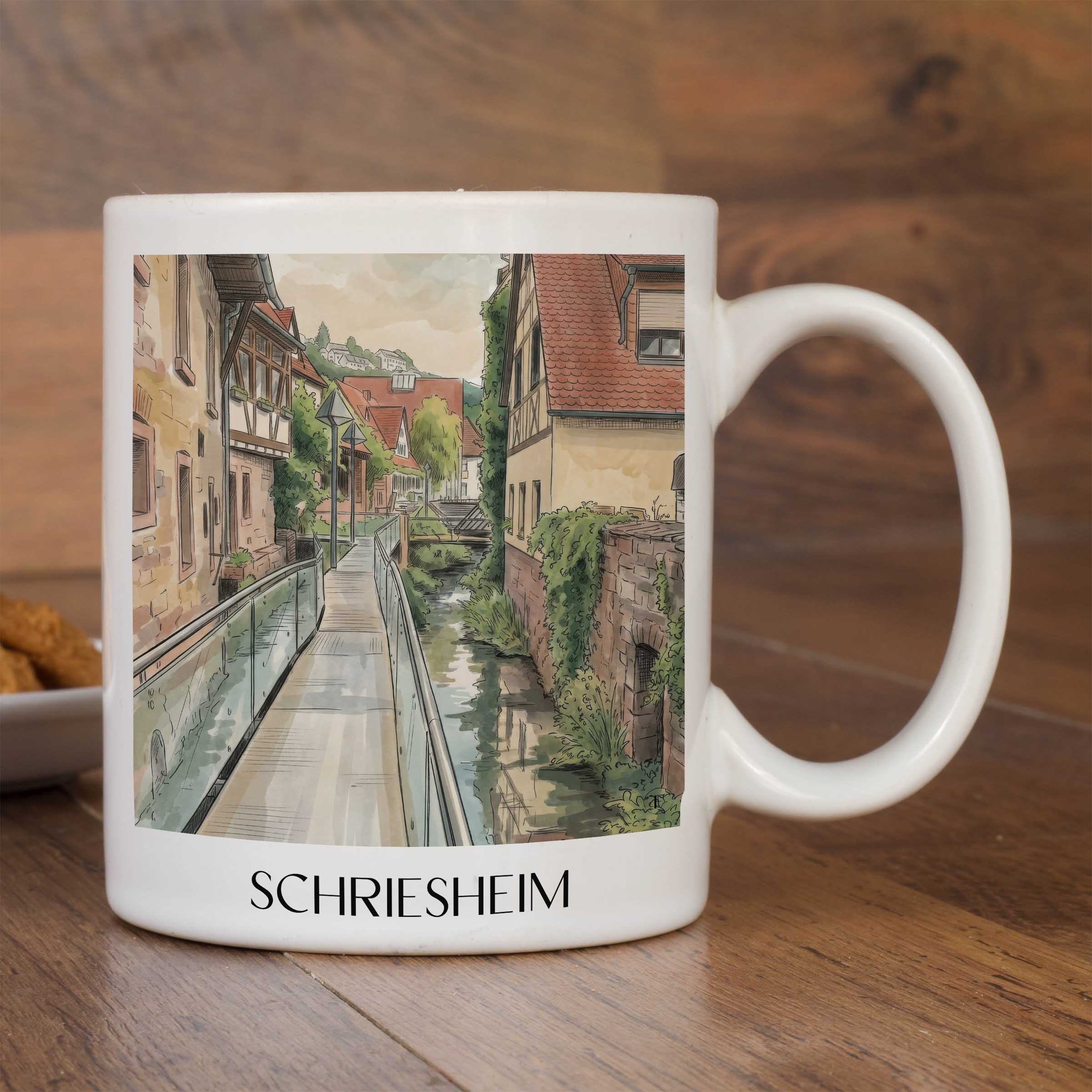 schriesheim-odenwald-deutschland-kaffeebecher-aquarell