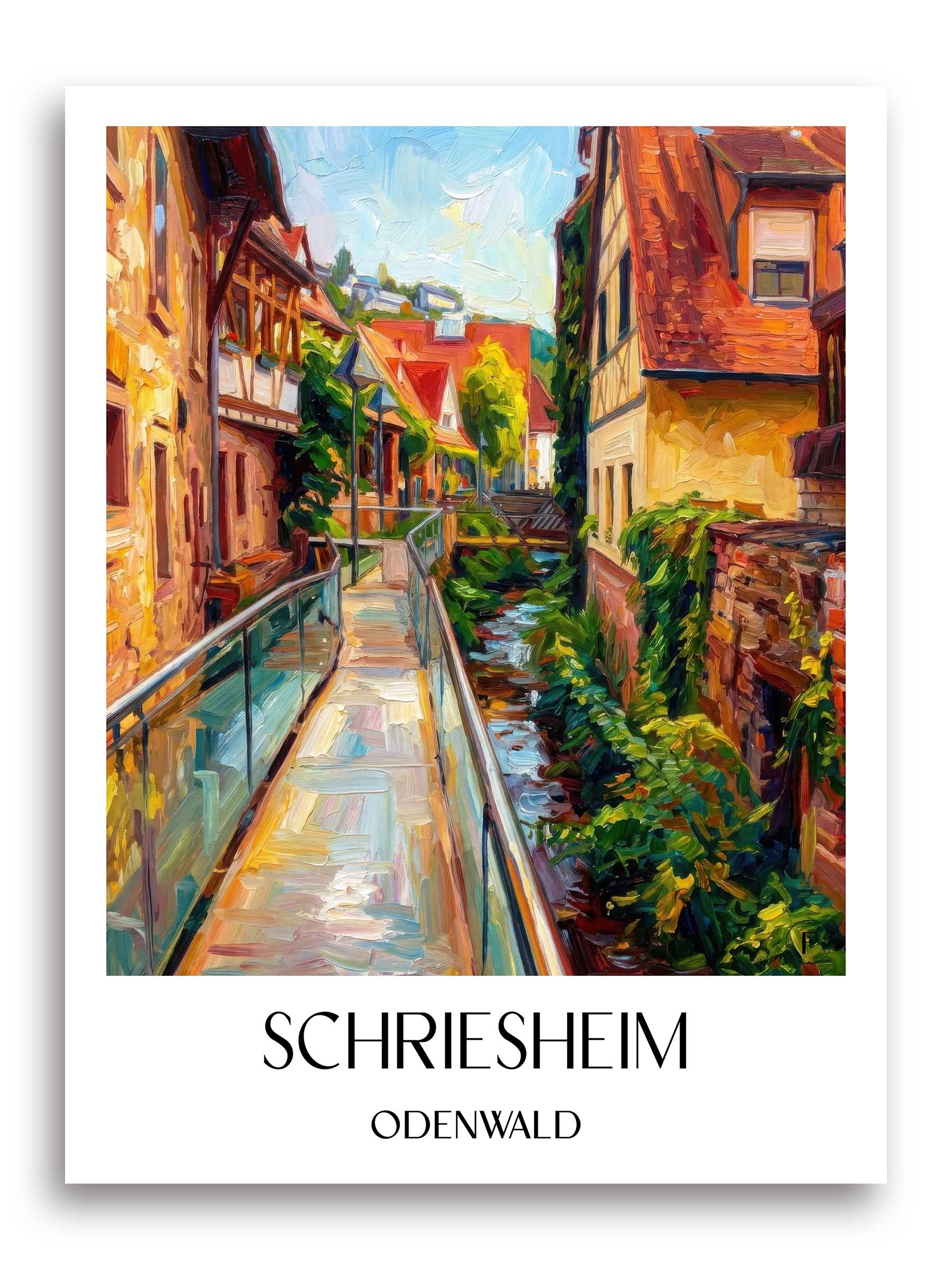 schriesheim-odenwald-deutschland-poster-oil-painting-oelgemaelde