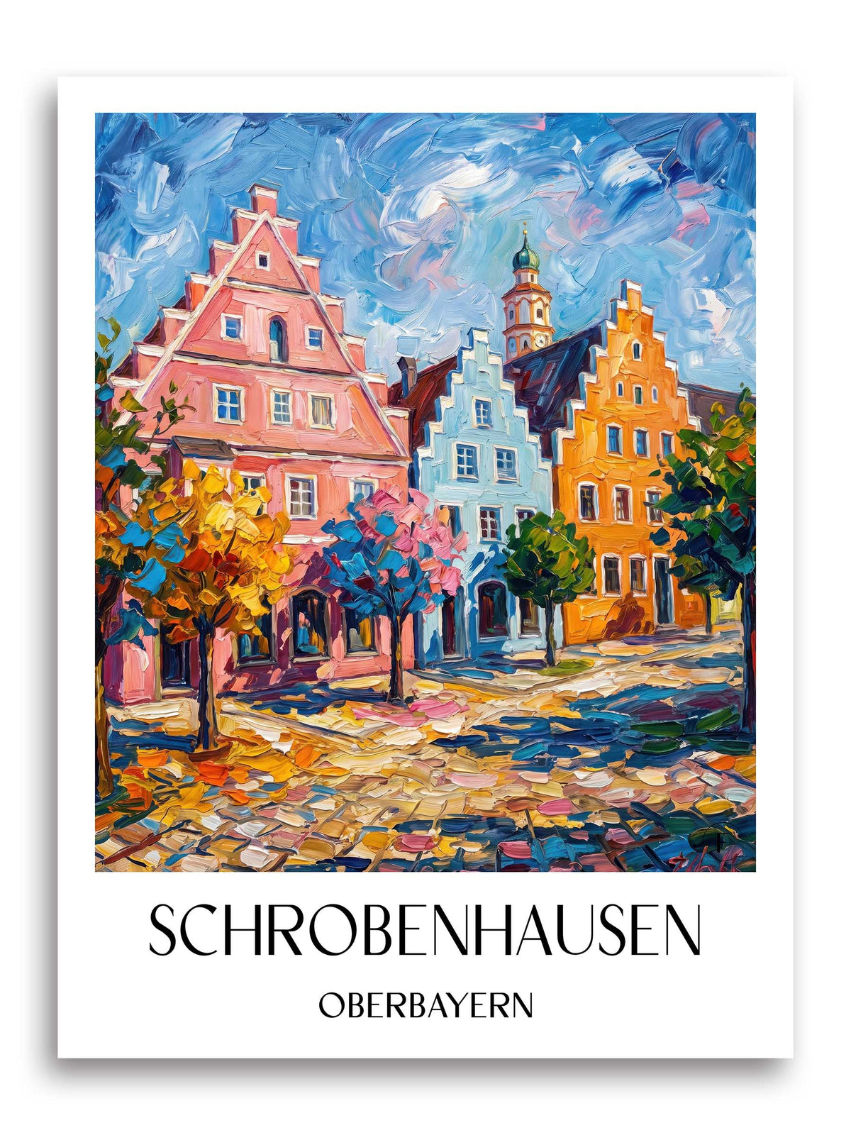 schrobenhausen-oberbayern-deutschland-poster-oil-painting-oelgemaelde