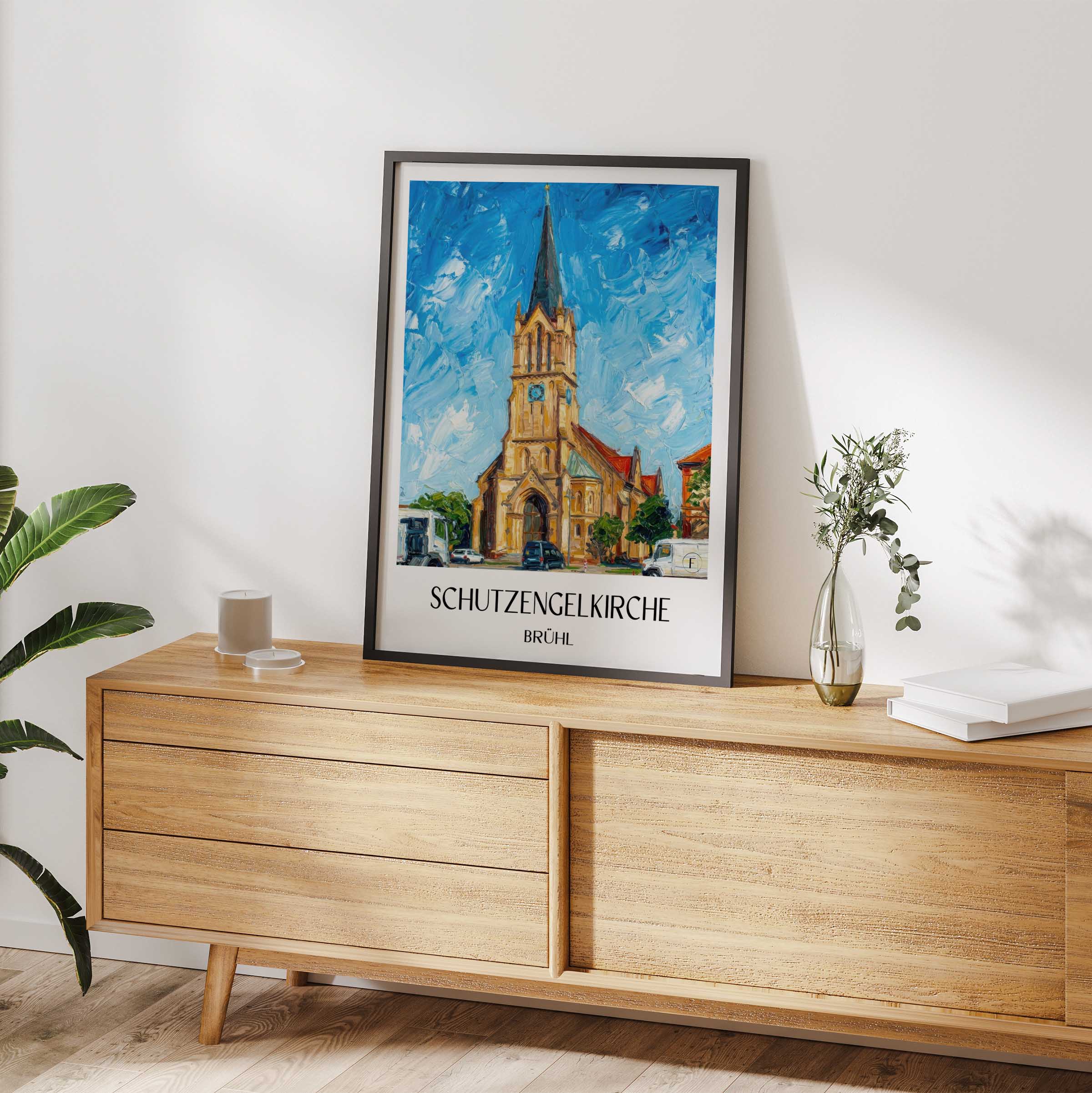 schutzengelkirche-brühl-deutschland-poster-oil-painting-oelgemaelde