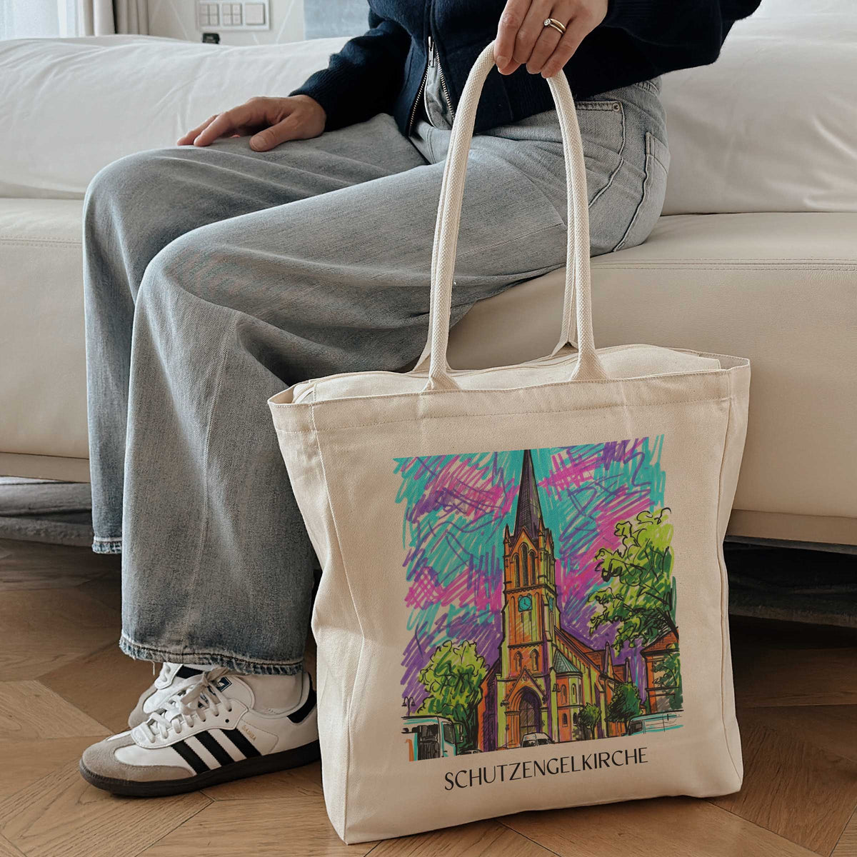 schutzengelkirche-brühl-deutschland-einkaufstasche-graffiti