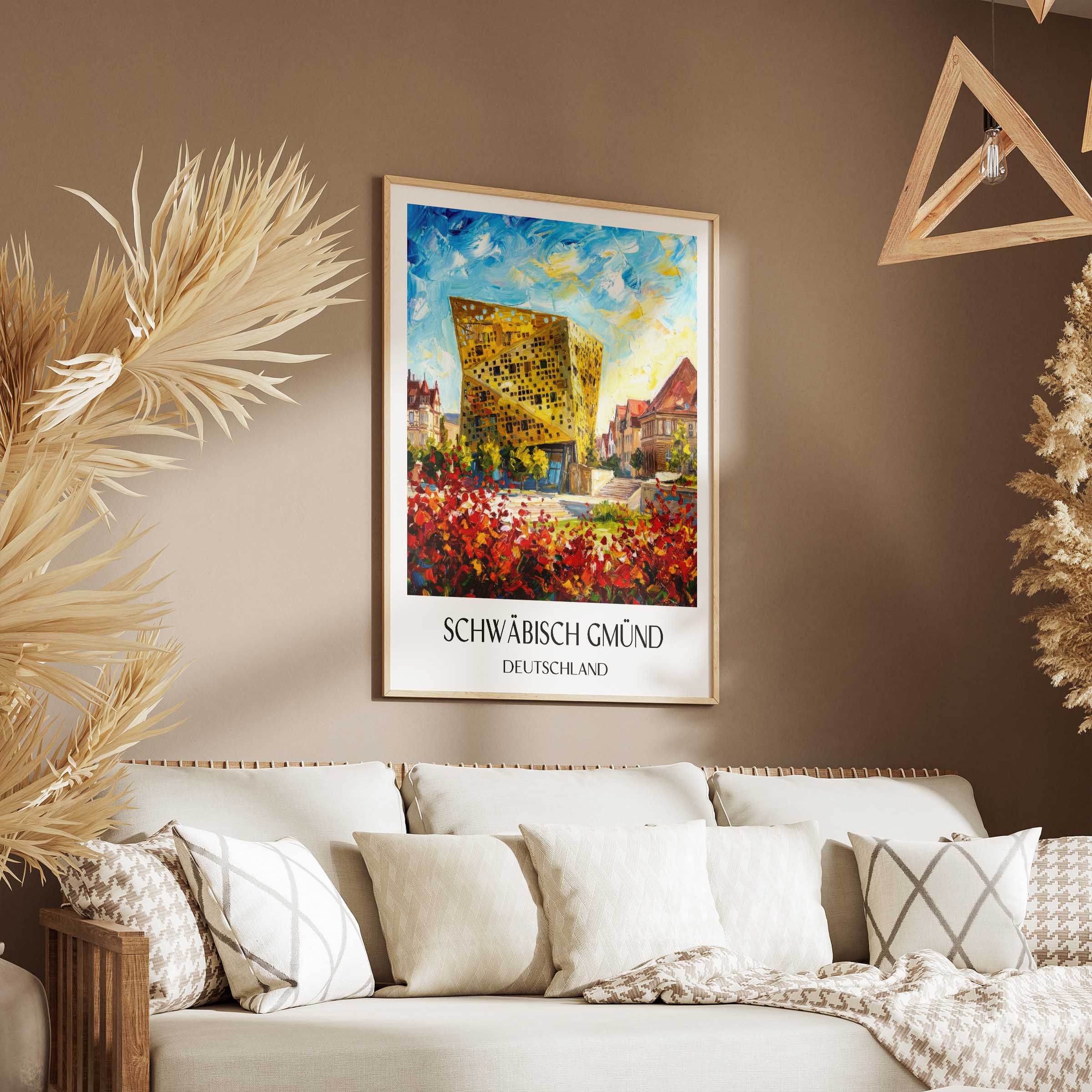 schwäbisch-gmünd-deutschland-poster-oil-painting-oelgemaelde