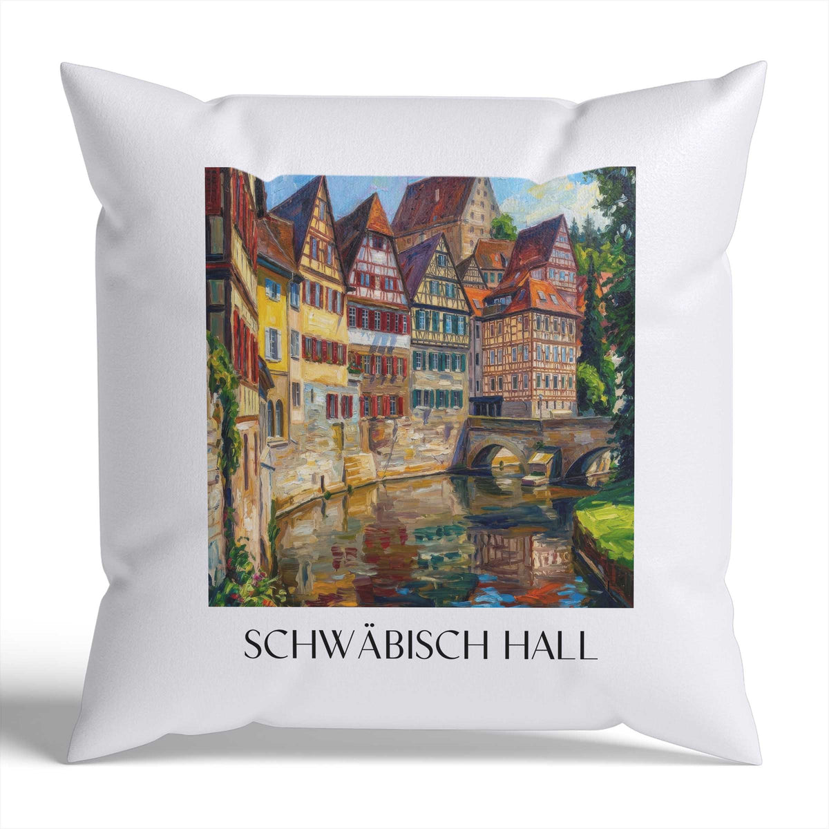 schwäbisch-hall-deutschland-deutschland-kissenbezug-oil-painting-oelgemaelde